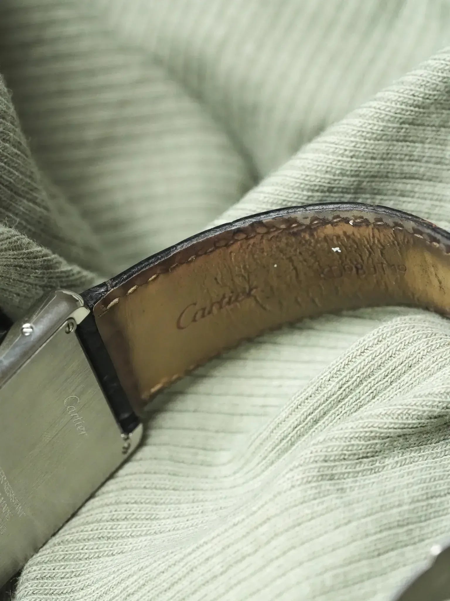 Cartier - 3169 Tank Solo Large Acier Quartz - 2010s - Atelier Victor