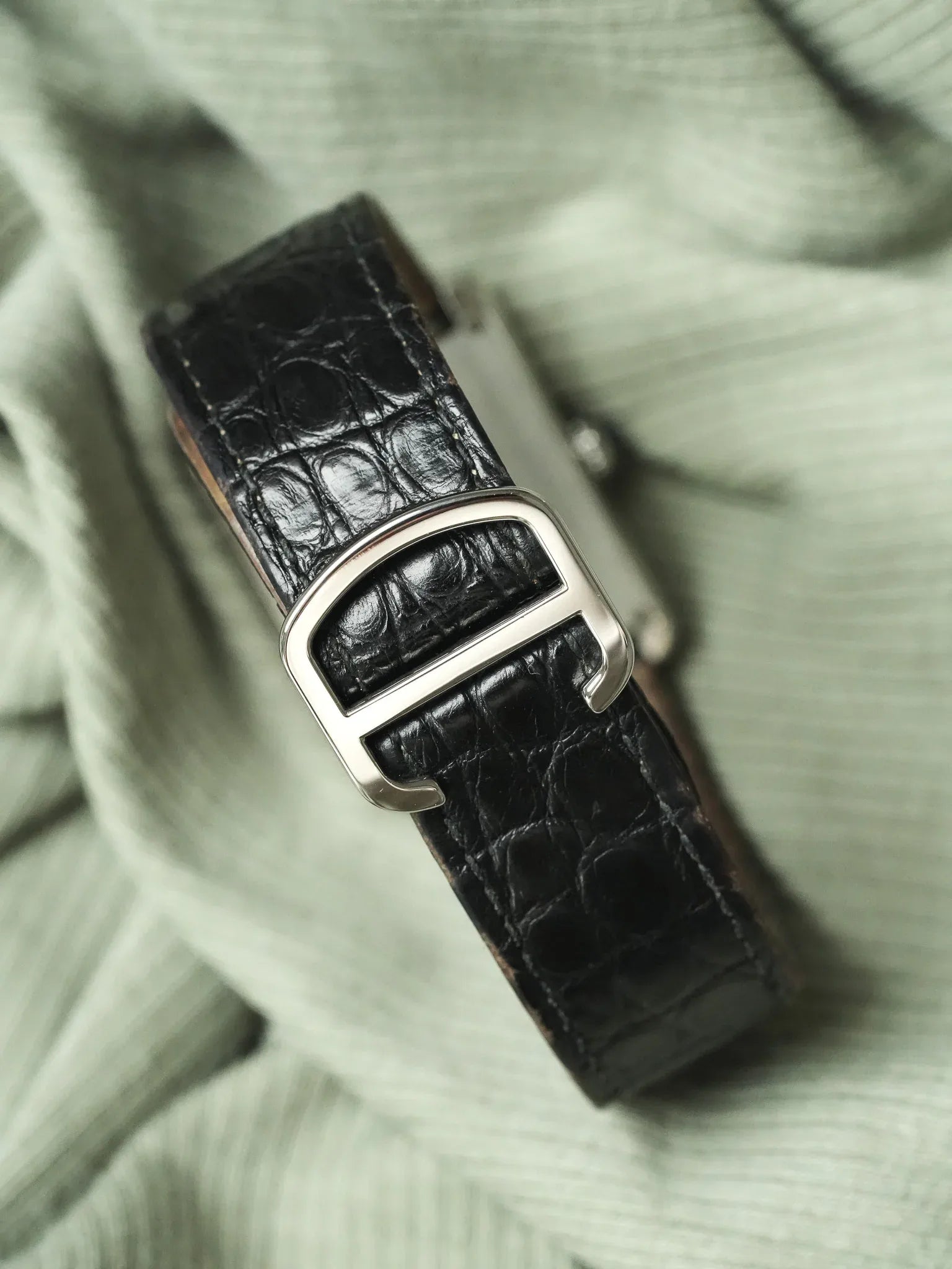 Cartier - 3169 Tank Solo Large Acier Quartz - 2010s - Atelier Victor