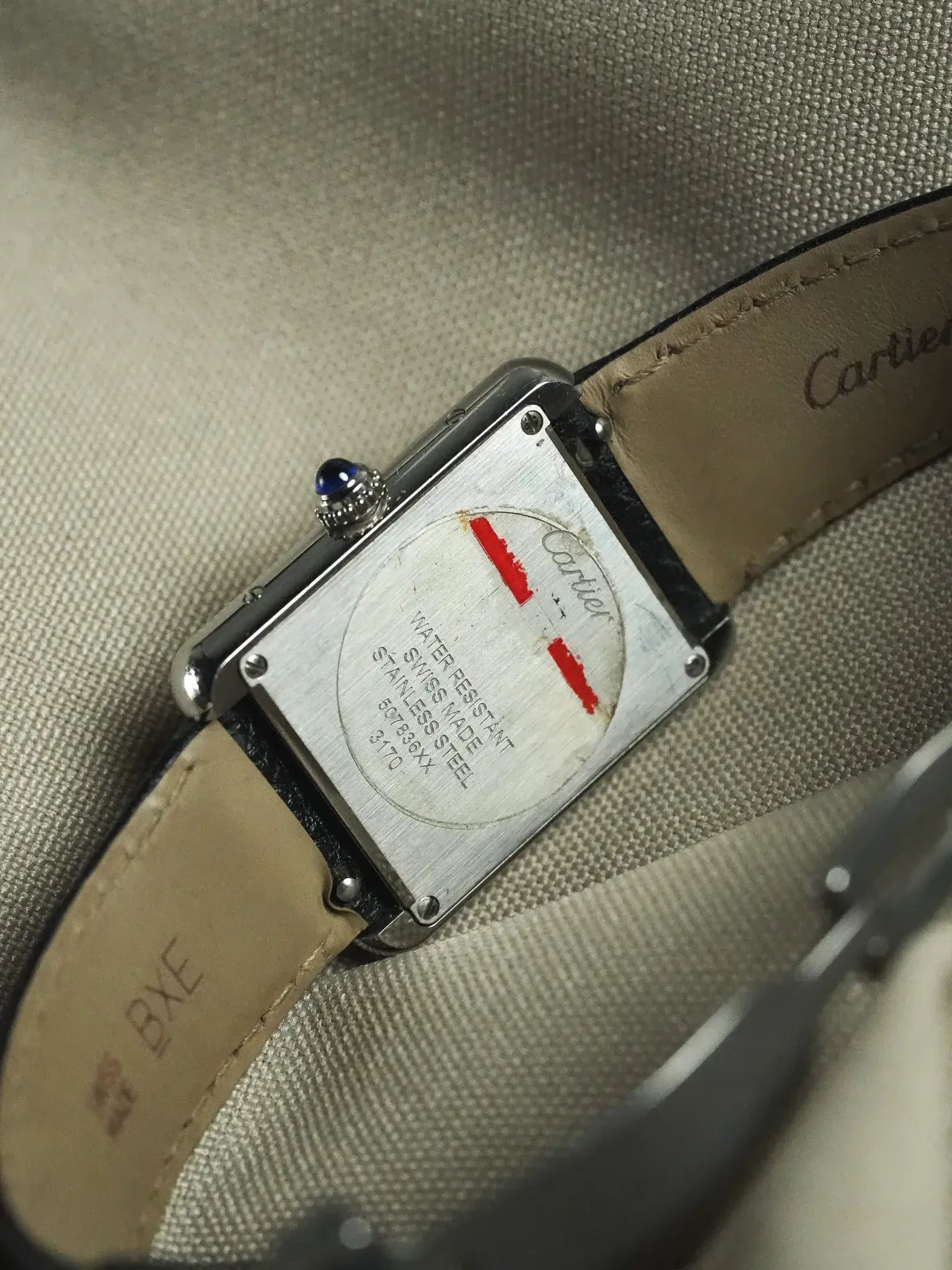 Cartier - 3170 Tank Solo Acier Quartz - 2010s - Atelier Victor