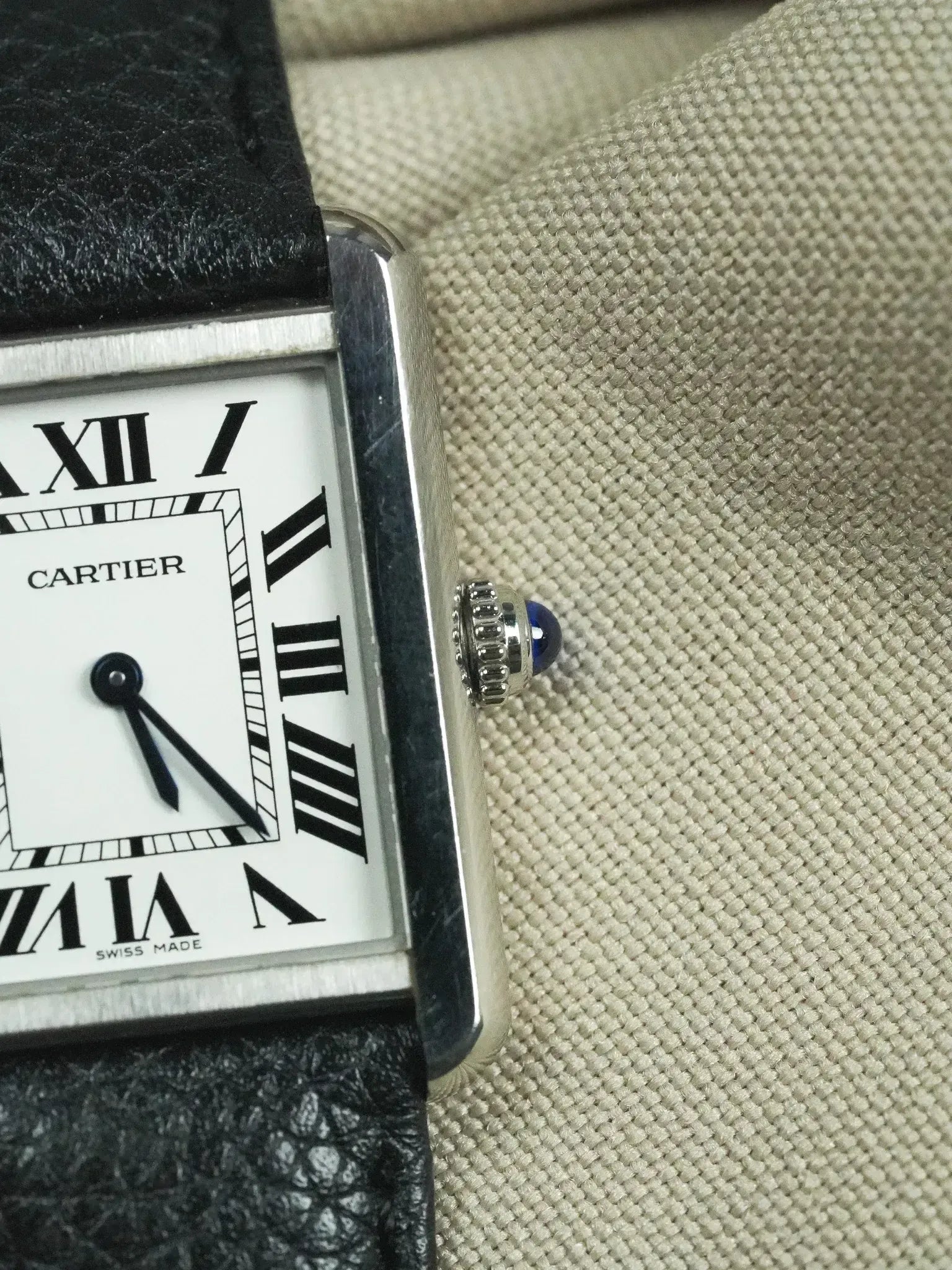 Cartier - 3170 Tank Solo Acier Quartz - 2010s - Atelier Victor