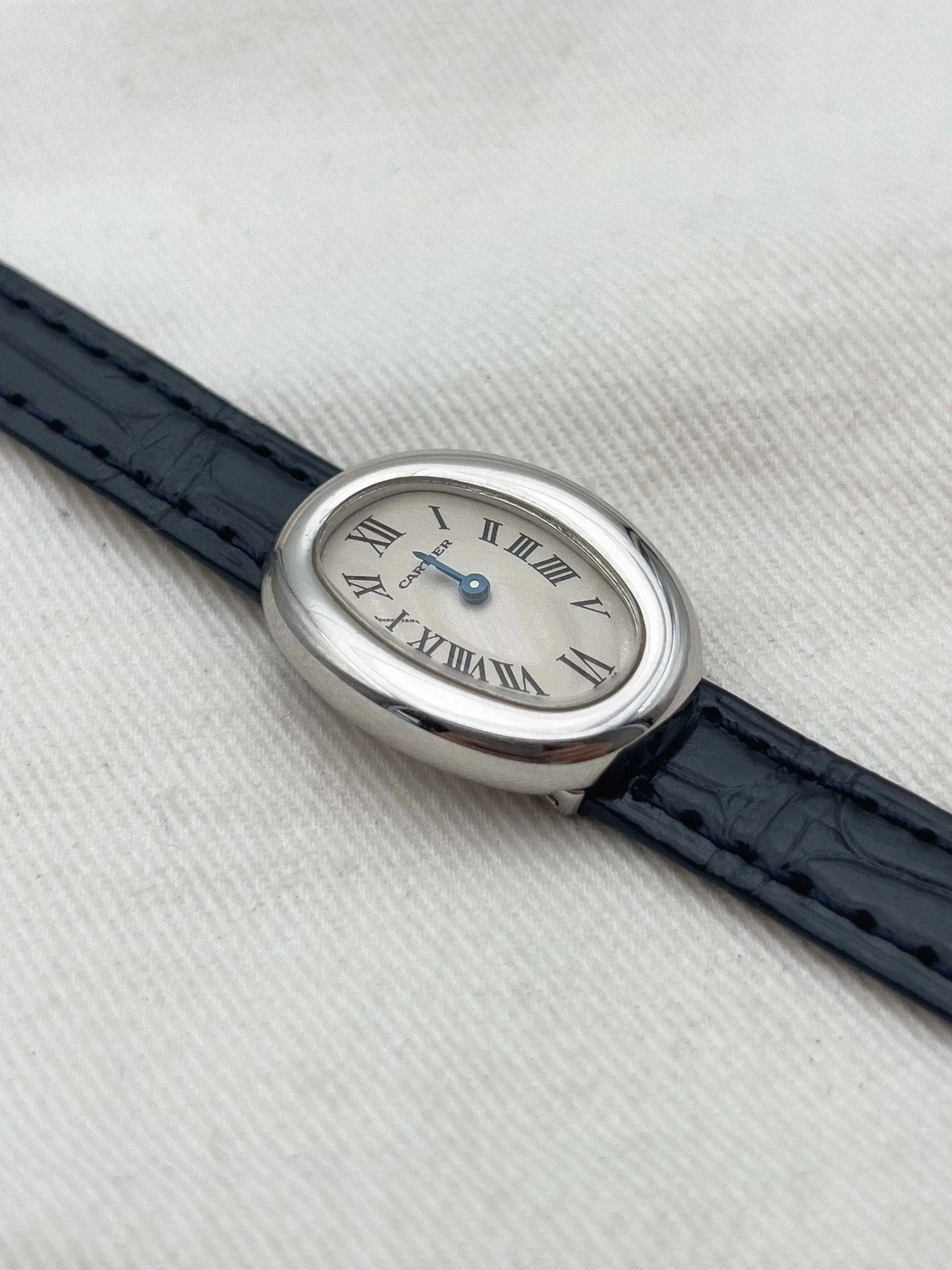 Cartier - Baignoire mini or blanc 18k quartz - 1990s - Atelier Victor