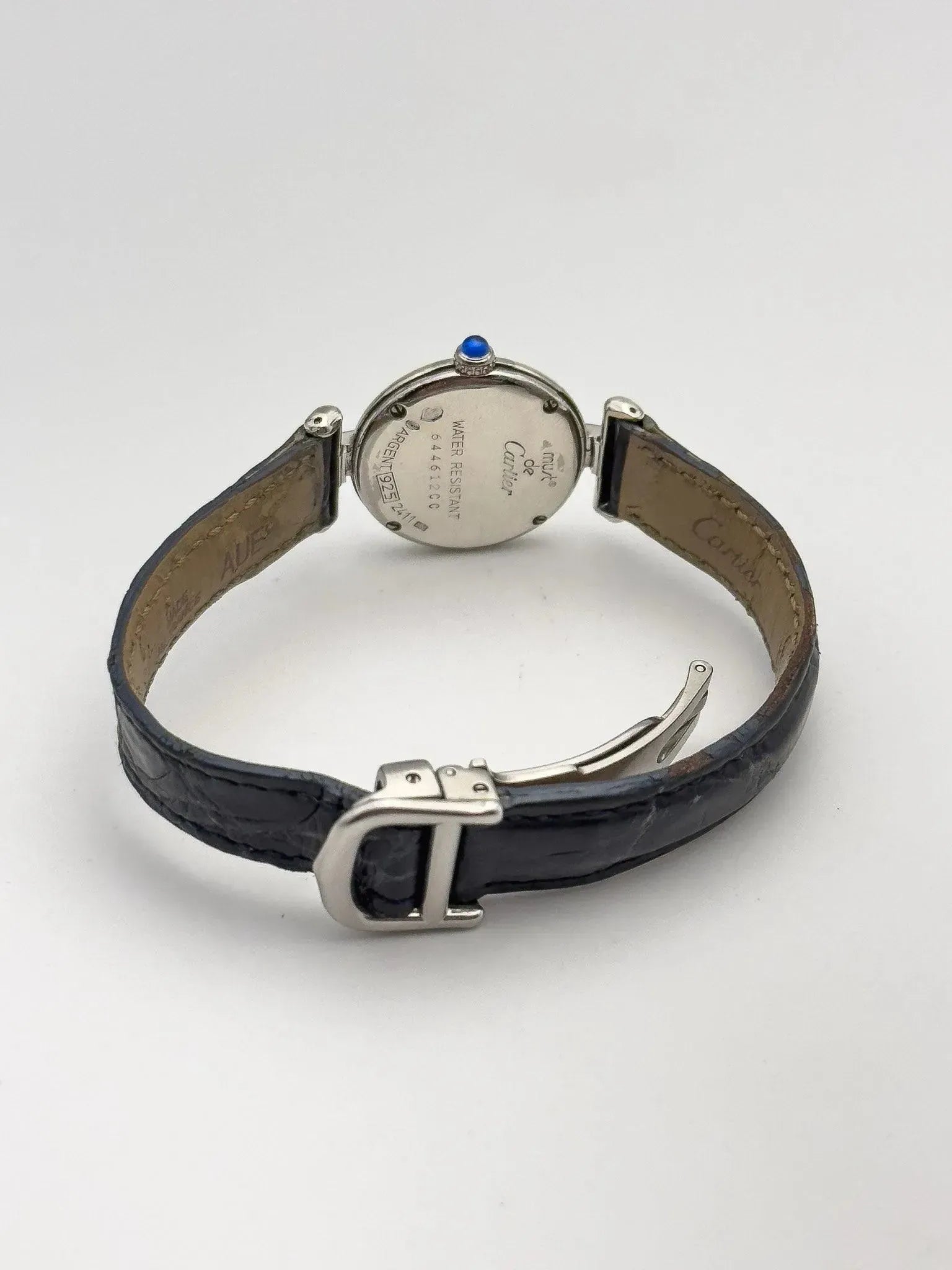 Cartier - Colisée must argent cadran blanc - boîte - 1990s - Atelier Victor