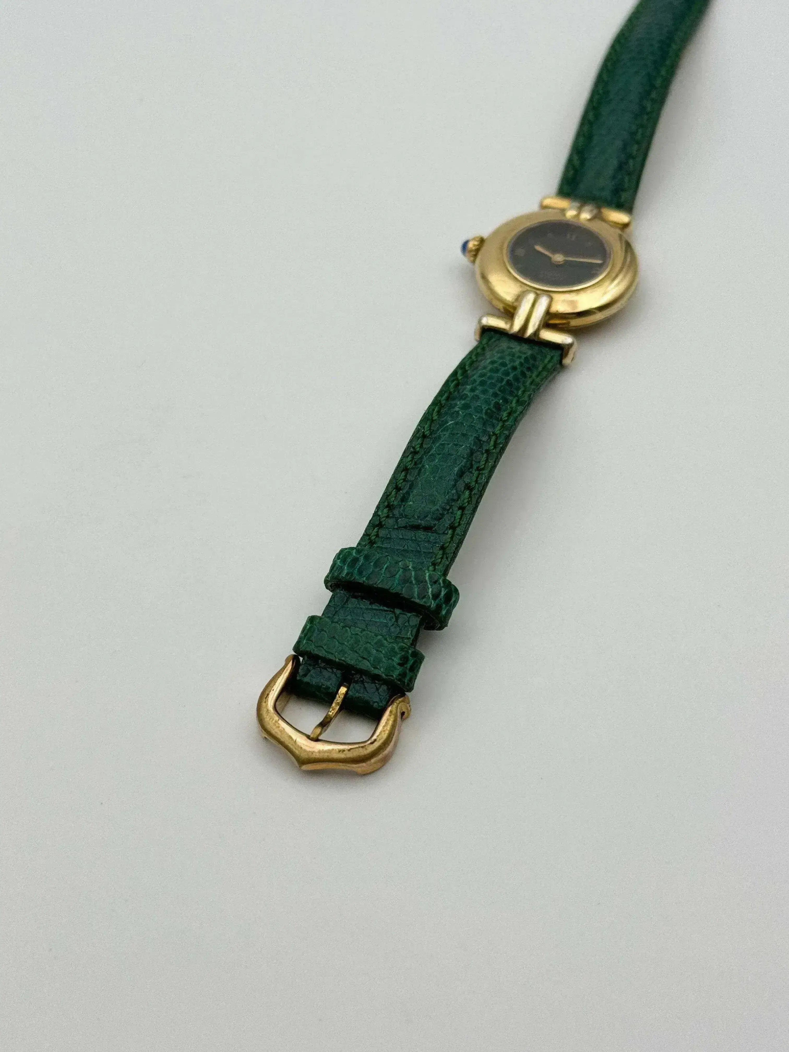 Cartier - Colisée Must Vermeil Noir - 1980s - Atelier Victor