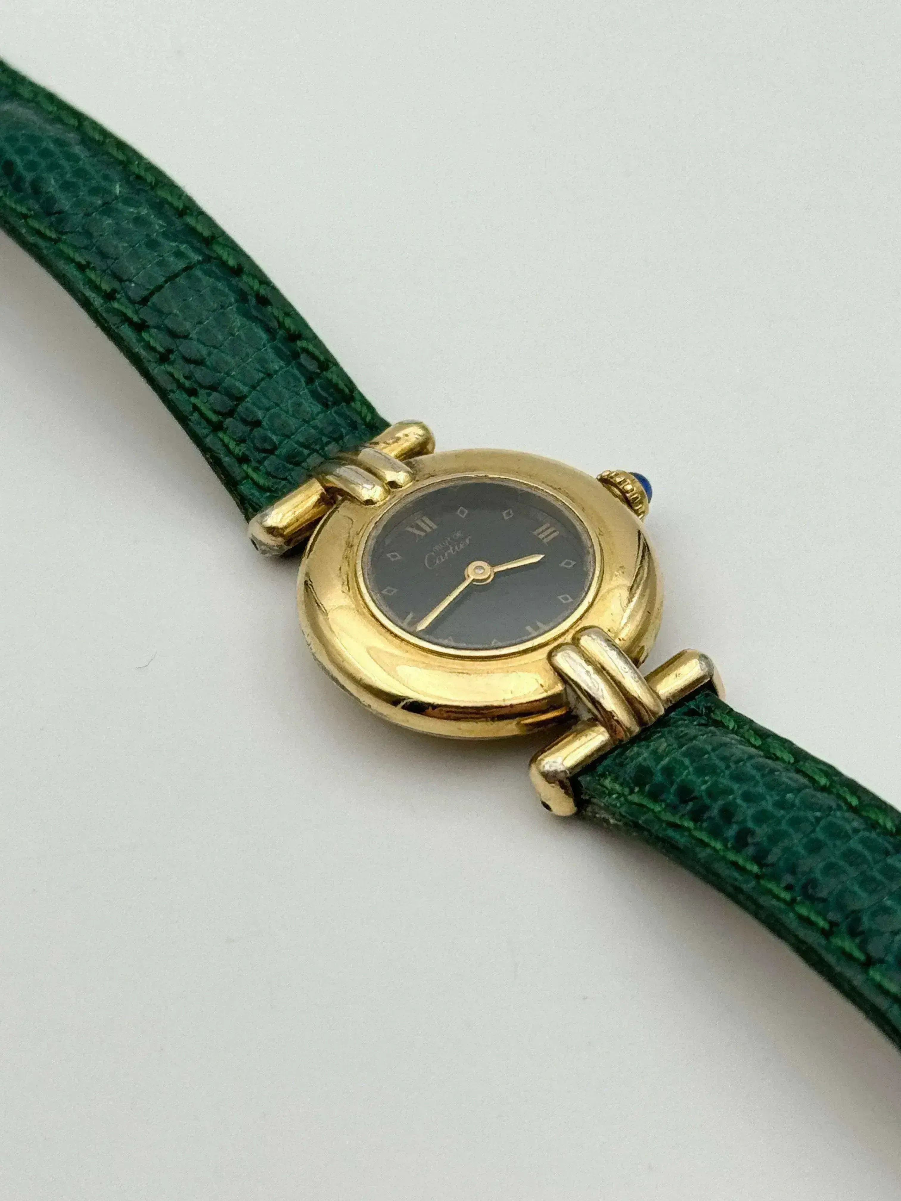Cartier - Colisée Must Vermeil Noir - 1980s - Atelier Victor