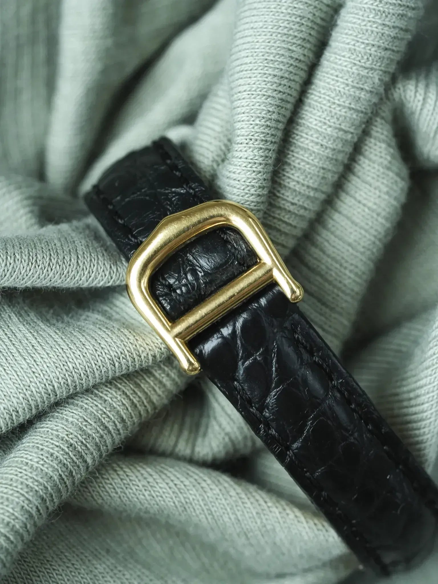 Cartier - 红宝石斗兽场 白色表盘 折叠扣 - 1990s