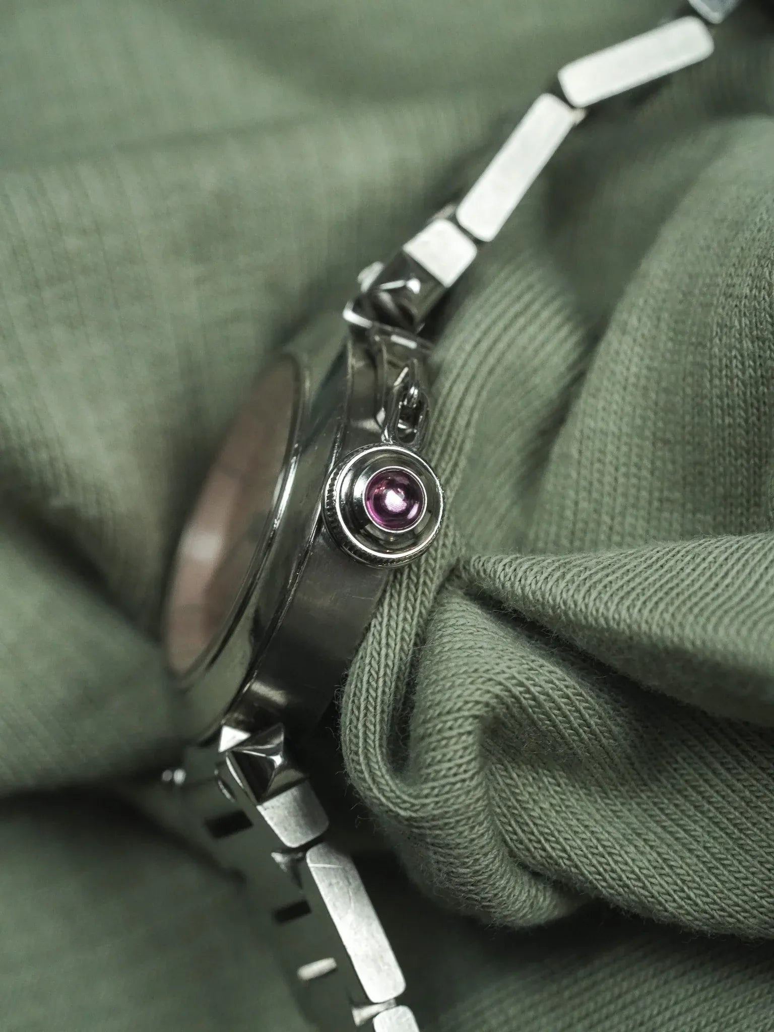 Cartier - Mini Pasha Rose 2973 27mm Acier - 2000s - Atelier Victor - Vintage Shop