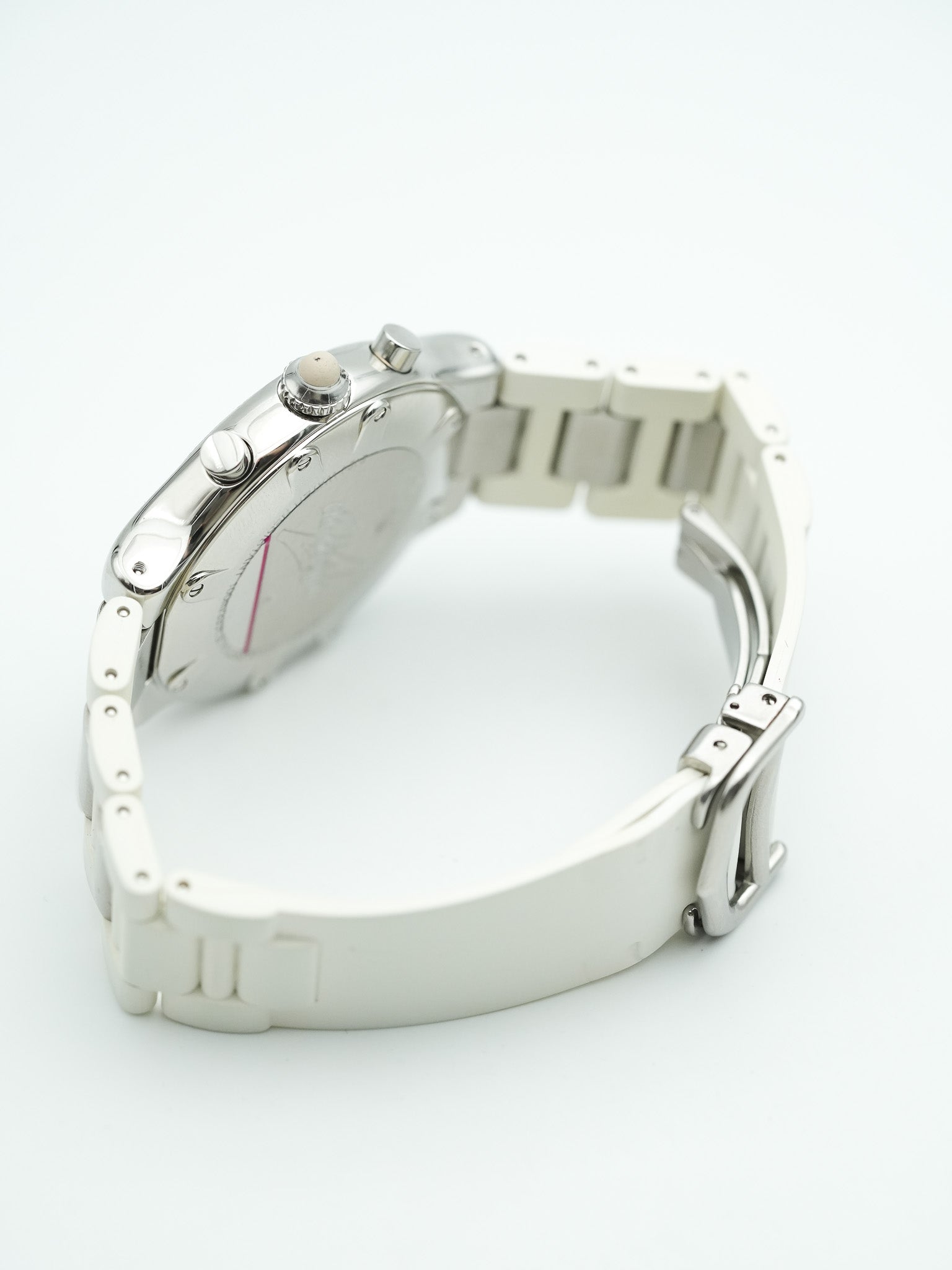 Cartier - Must Chronographe Blanc - 1990s - Atelier Victor Paris - Vintage Watch Shop Dubai