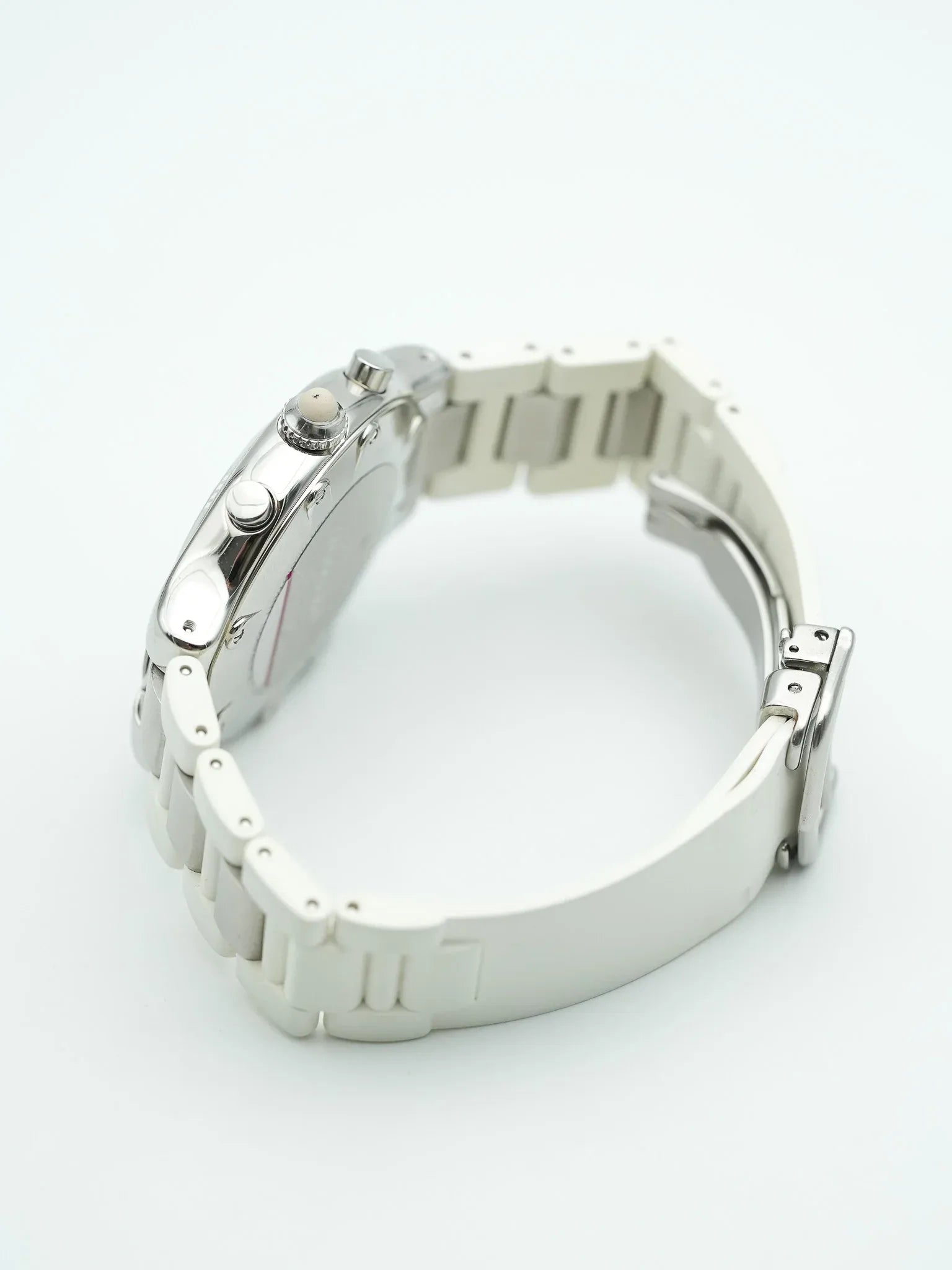 Cartier - Must Chronographe Blanc - 1990s - Atelier Victor - Vintage Shop