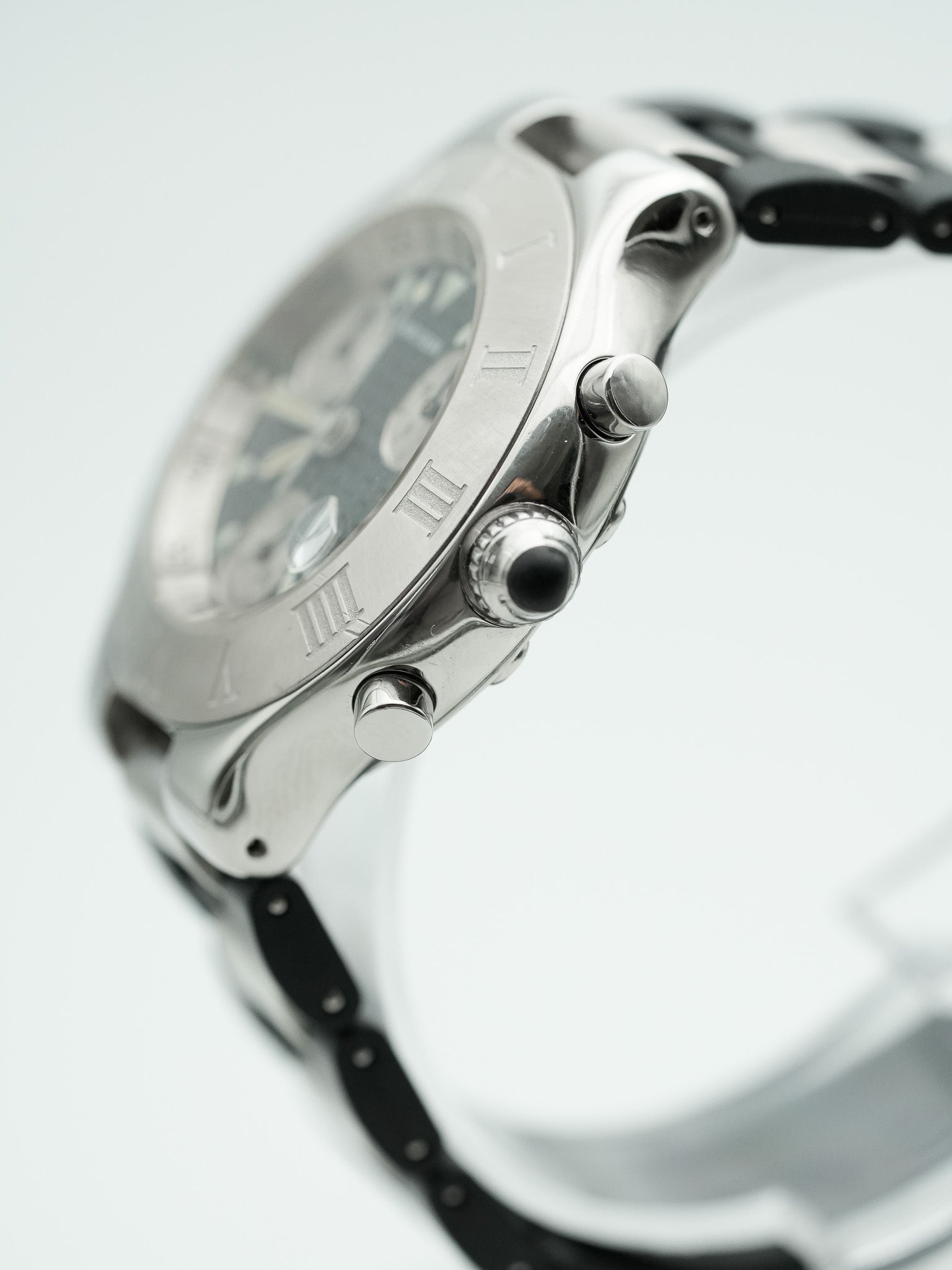 Cartier - Must Chronographe Noir - 1990s - Atelier Victor - Vintage Shop