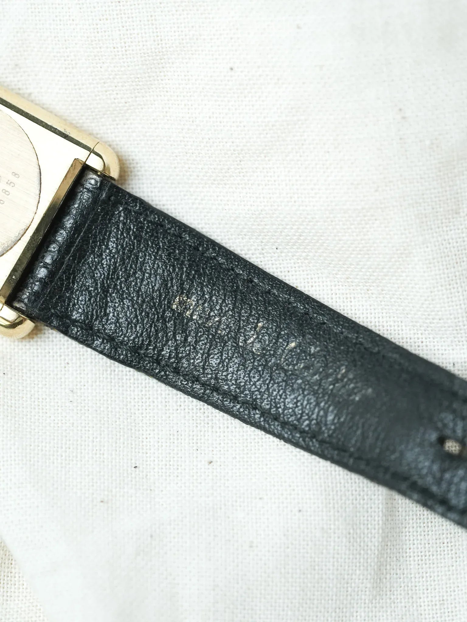 Cartier - Must de Cartier Tank 23x30 Vermeil Cadran Noir laqué - 1980s - Atelier Victor