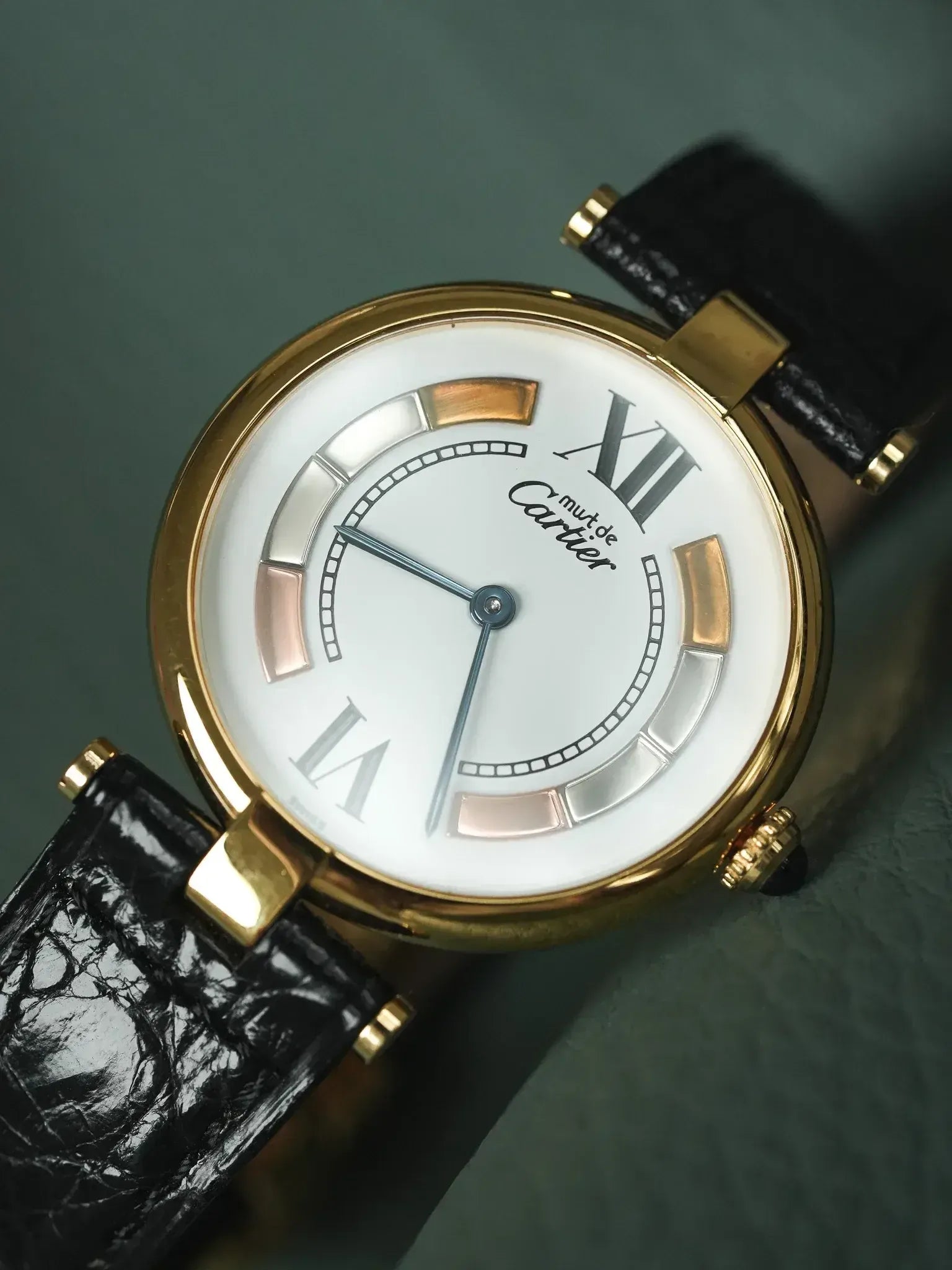 Cartier - Must de Cartier Vendome 1861 Large Cadran Trinity Cartier 30mm - 1990s - Atelier Victor