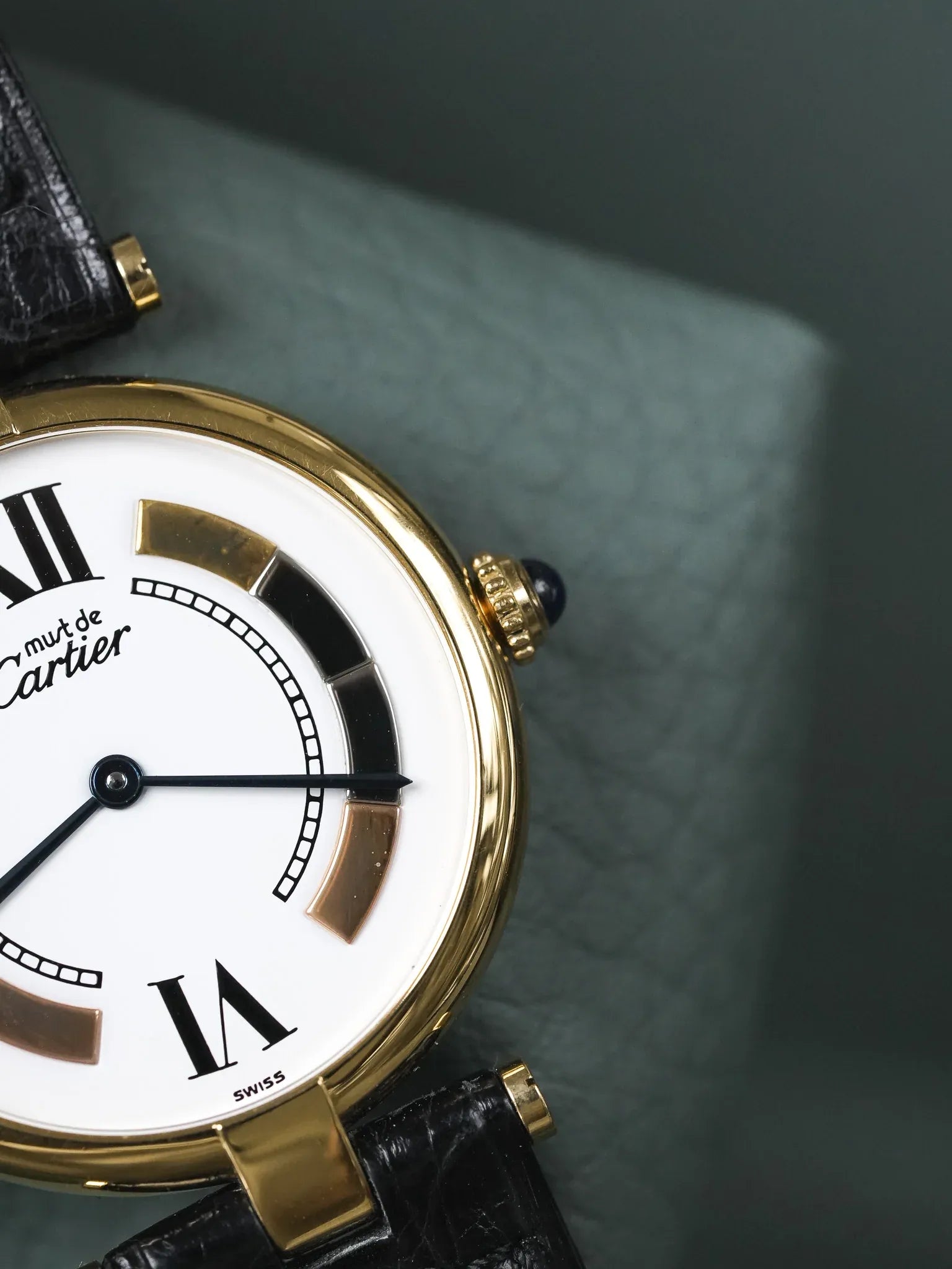 Cartier - Must de Cartier Vendome 1861 Large Cadran Trinity Cartier 30mm - 1990s - Atelier Victor