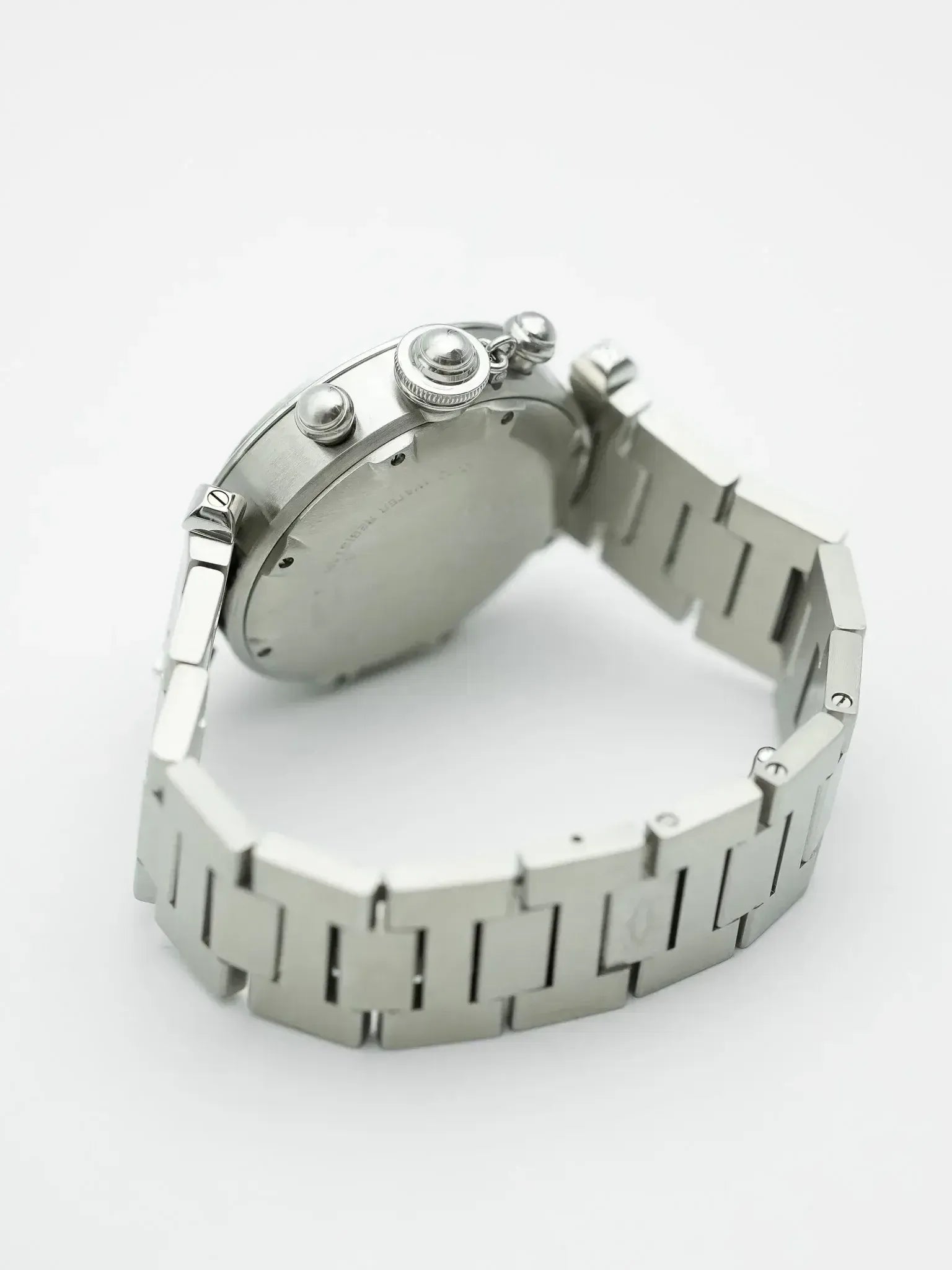 Cartier - Pasha 2412 Chronographe Blanc Quadrillé - 2000s - Atelier Victor