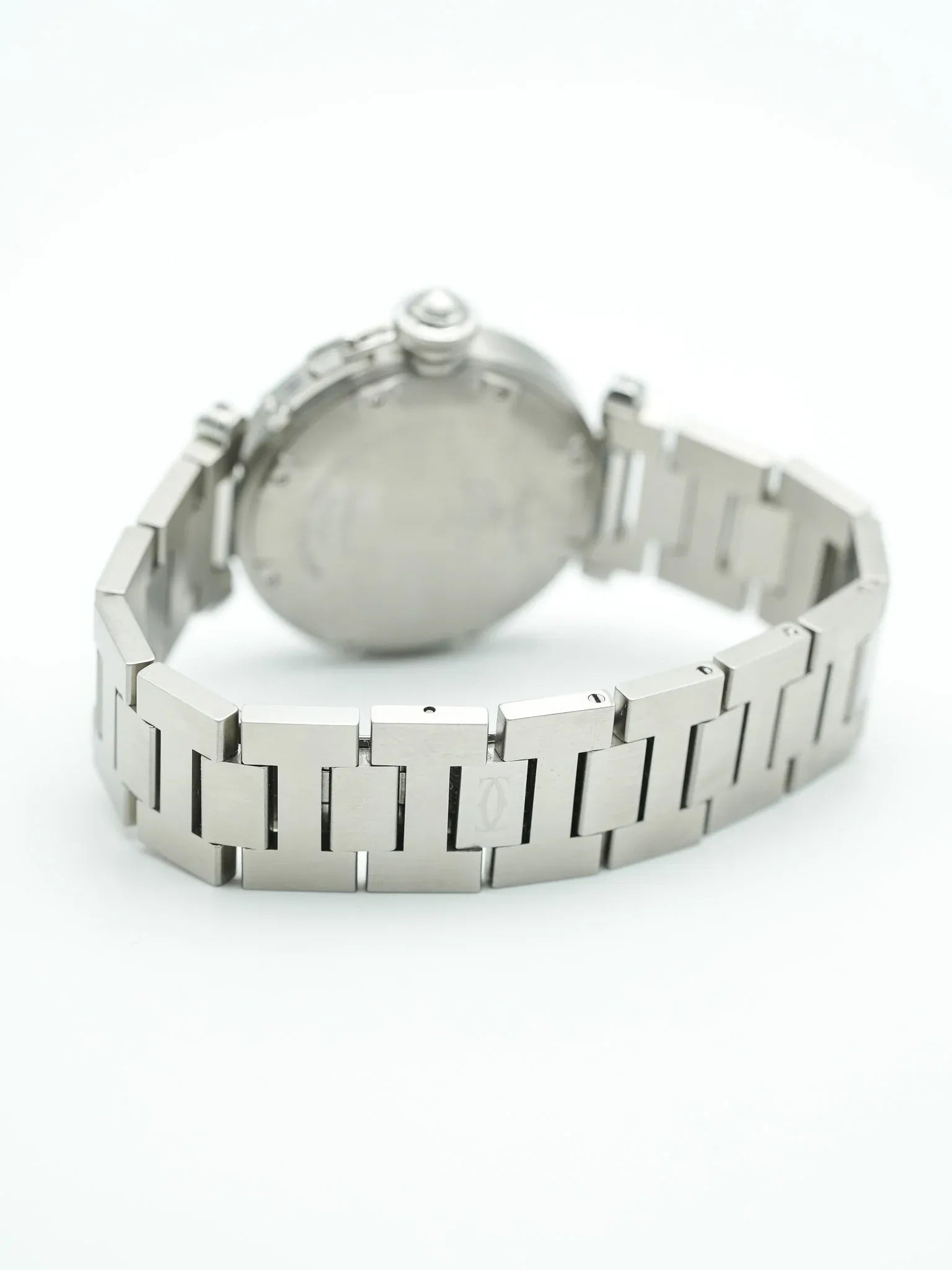 Cartier - Pasha Date 35mm Cadra noir - 2000s - Atelier Victor - Vintage Shop