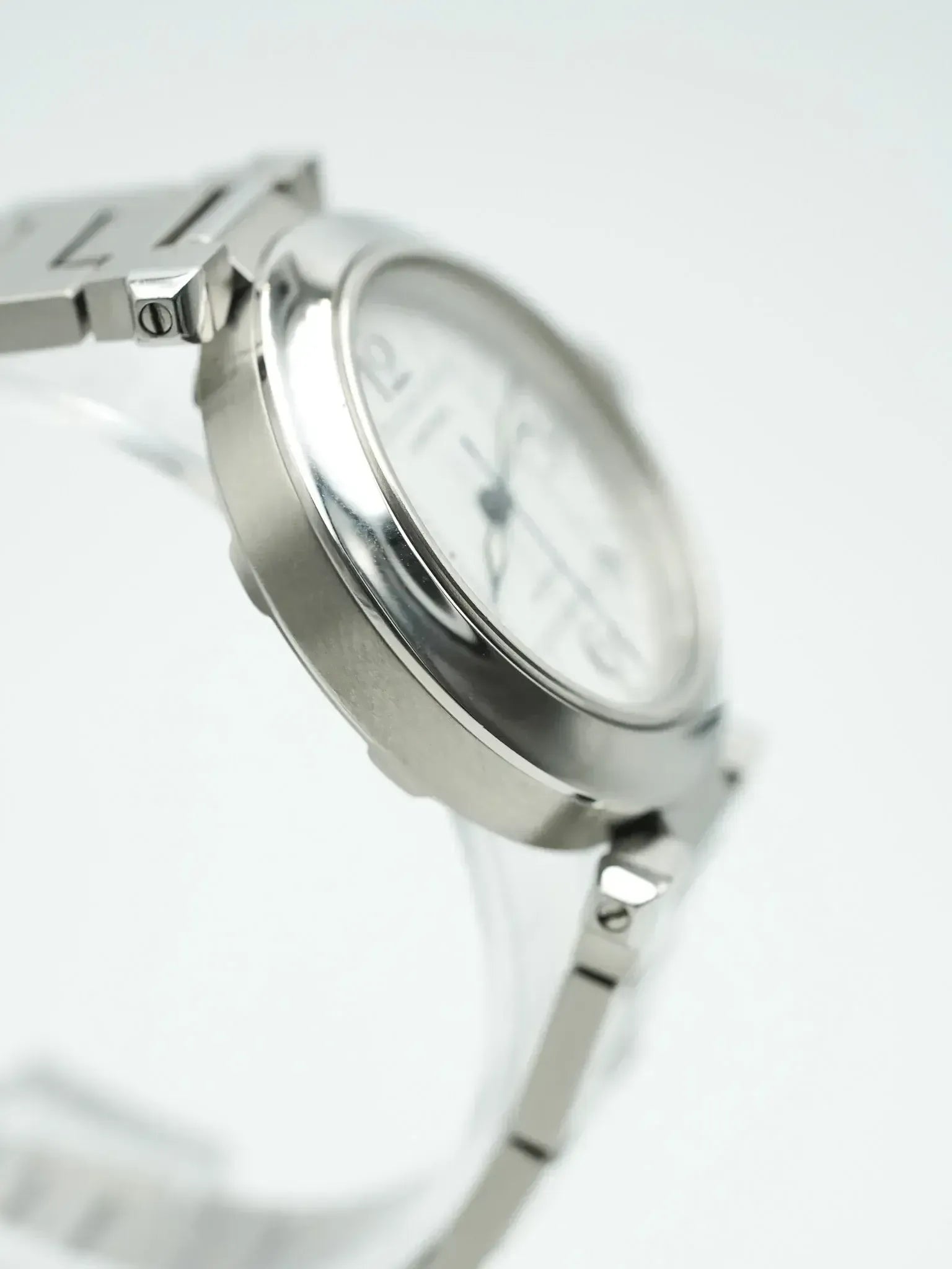 Cartier - Pasha Date 35mm Cadran blanc - 2000s - Atelier Victor
