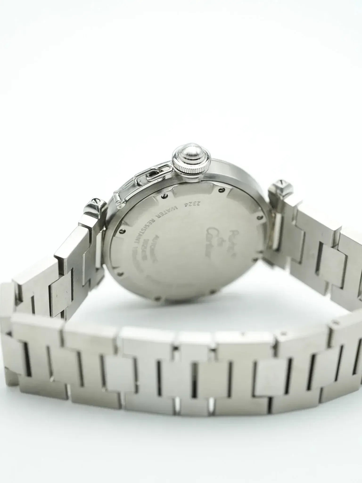 Cartier - Pasha Date 35mm Cadran blanc - 2000s - Atelier Victor