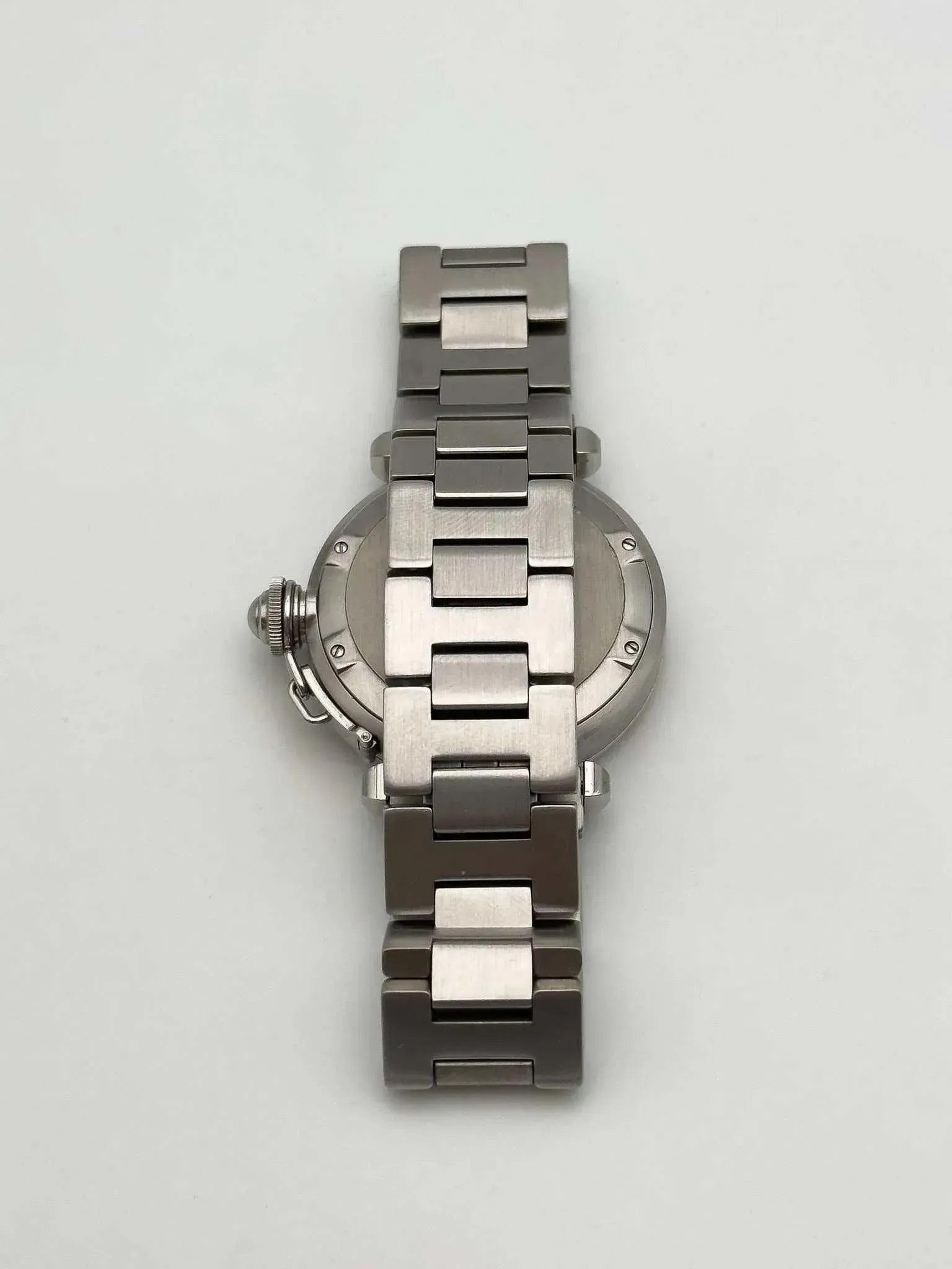 Cartier - Pasha date Bleu nuit - boîte - 2000s - Atelier Victor