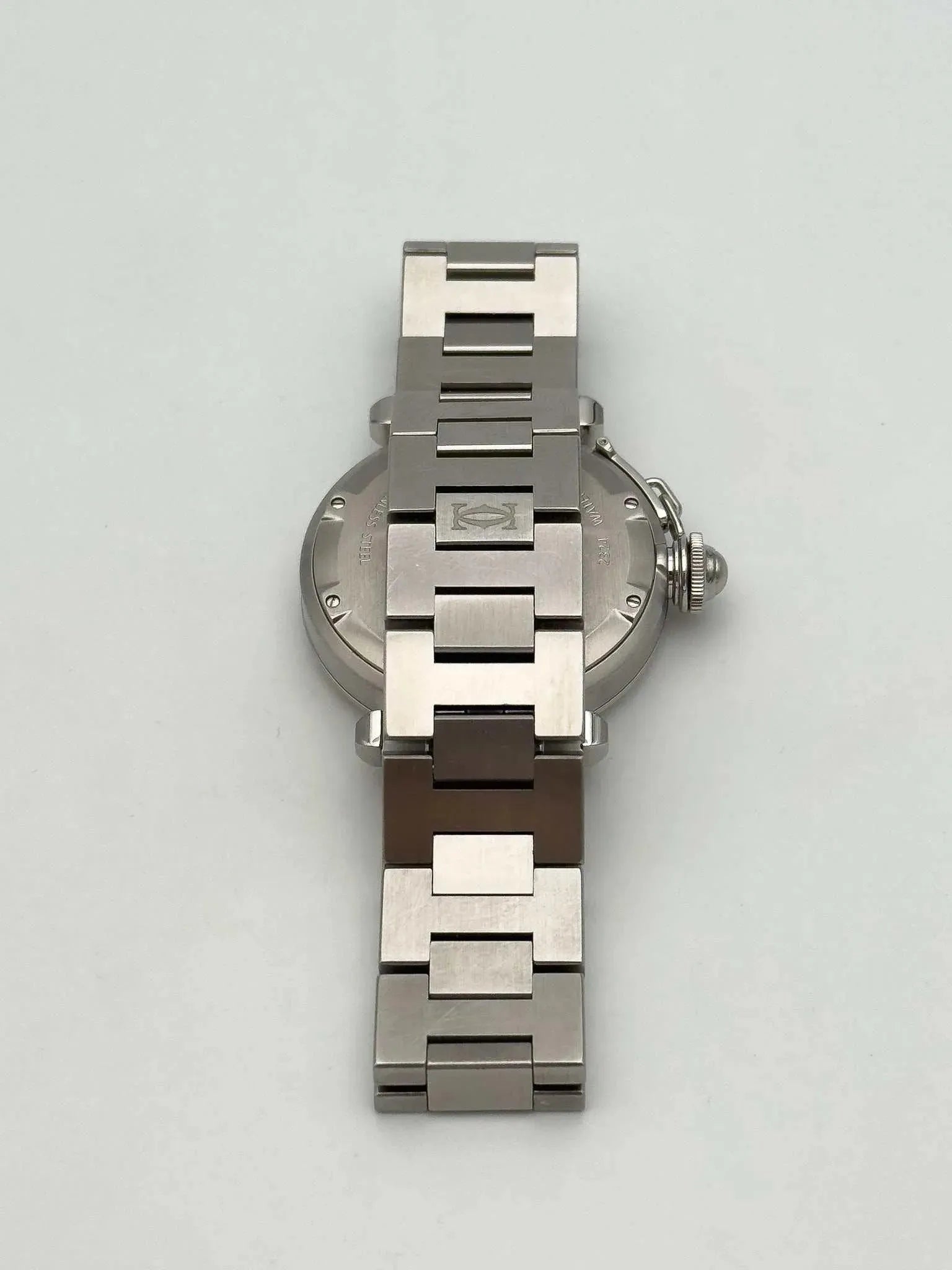 Cartier - Pasha Date cadran blanc - full set - 2009 - Atelier Victor Paris - Vintage Watch Shop Dubai