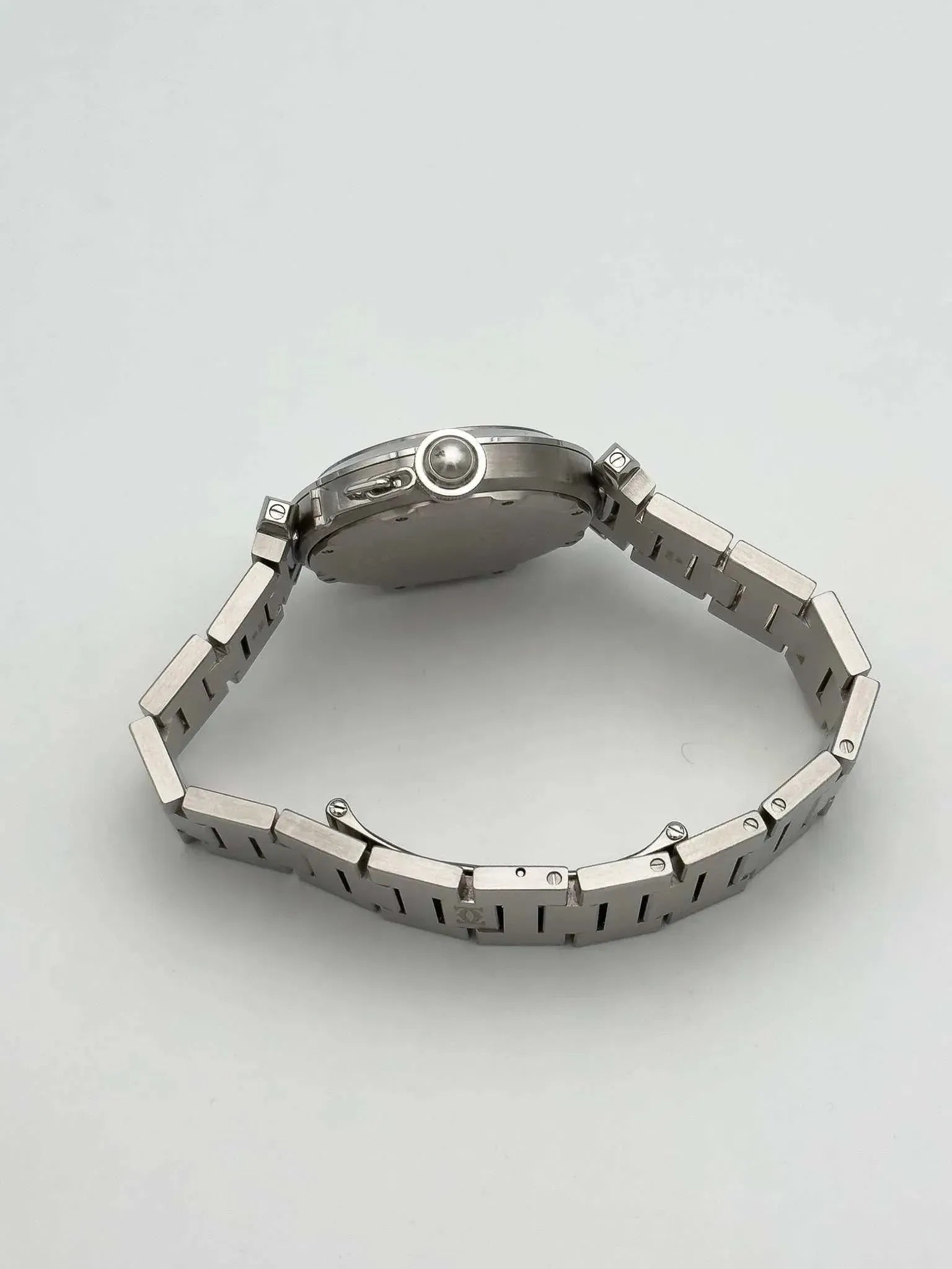 Cartier - Pasha Date cadran blanc - full set - 2009 - Atelier Victor - Vintage Shop