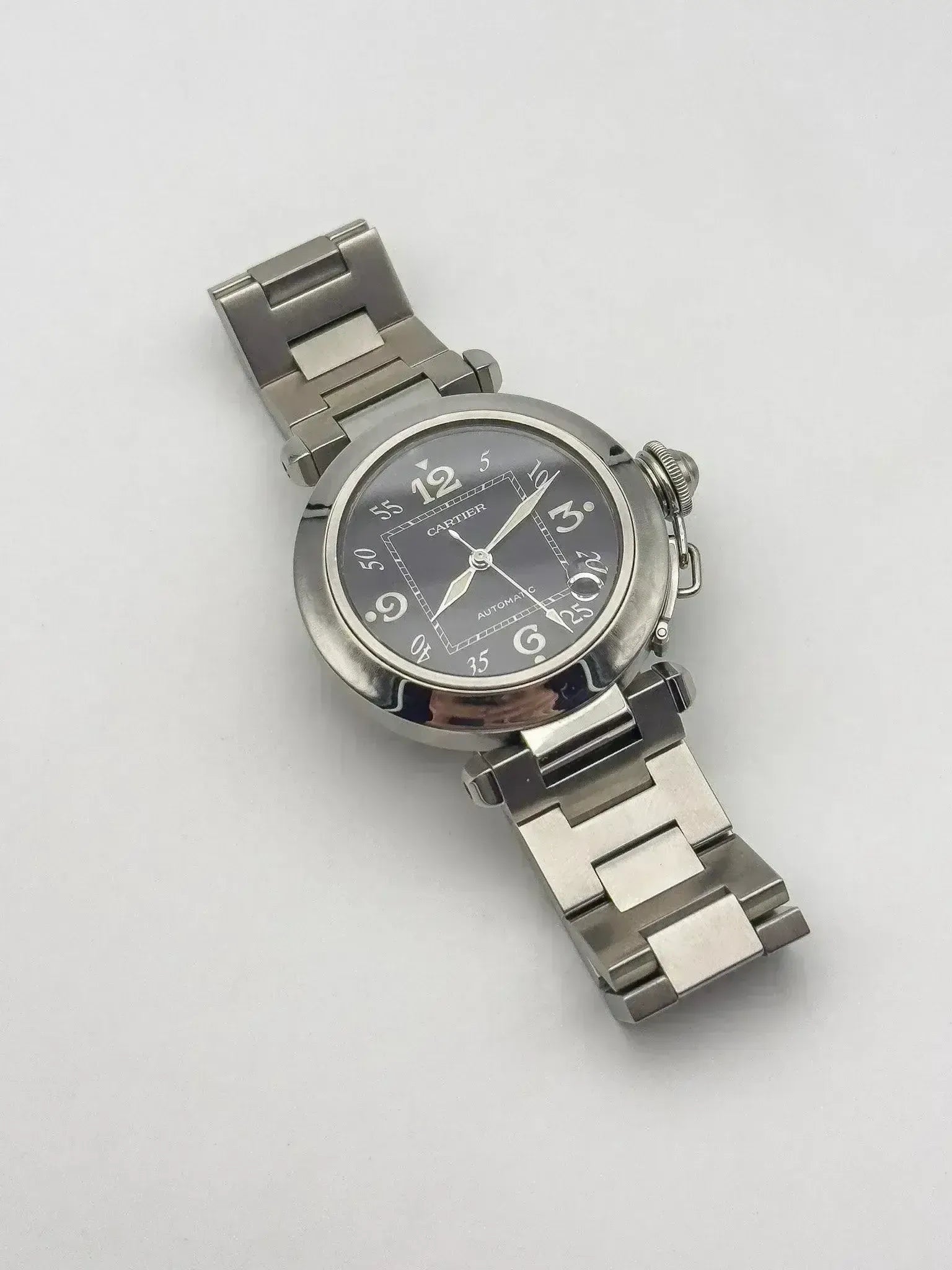 Cartier - Pasha Date Noir - 2000s - Atelier Victor