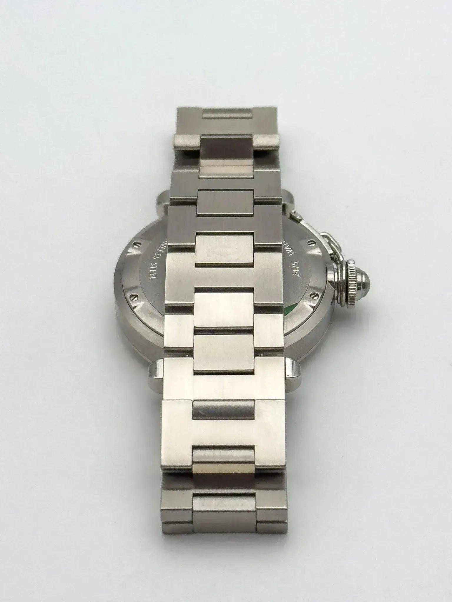 Cartier - Pasha Grande Date Bleu - full set - 2000s - Atelier Victor