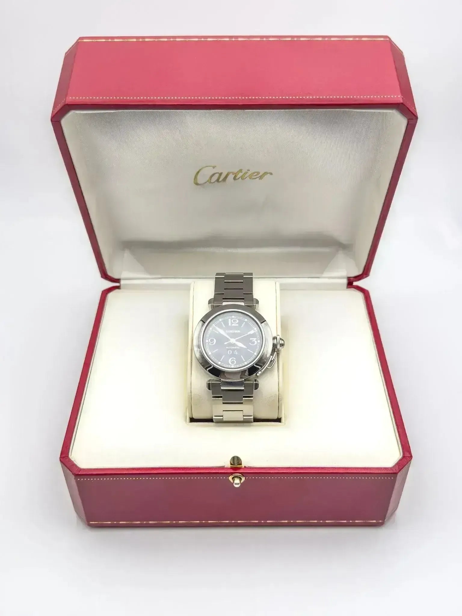 Cartier - Pasha Grande Date Bleu - full set - 2000s - Atelier Victor
