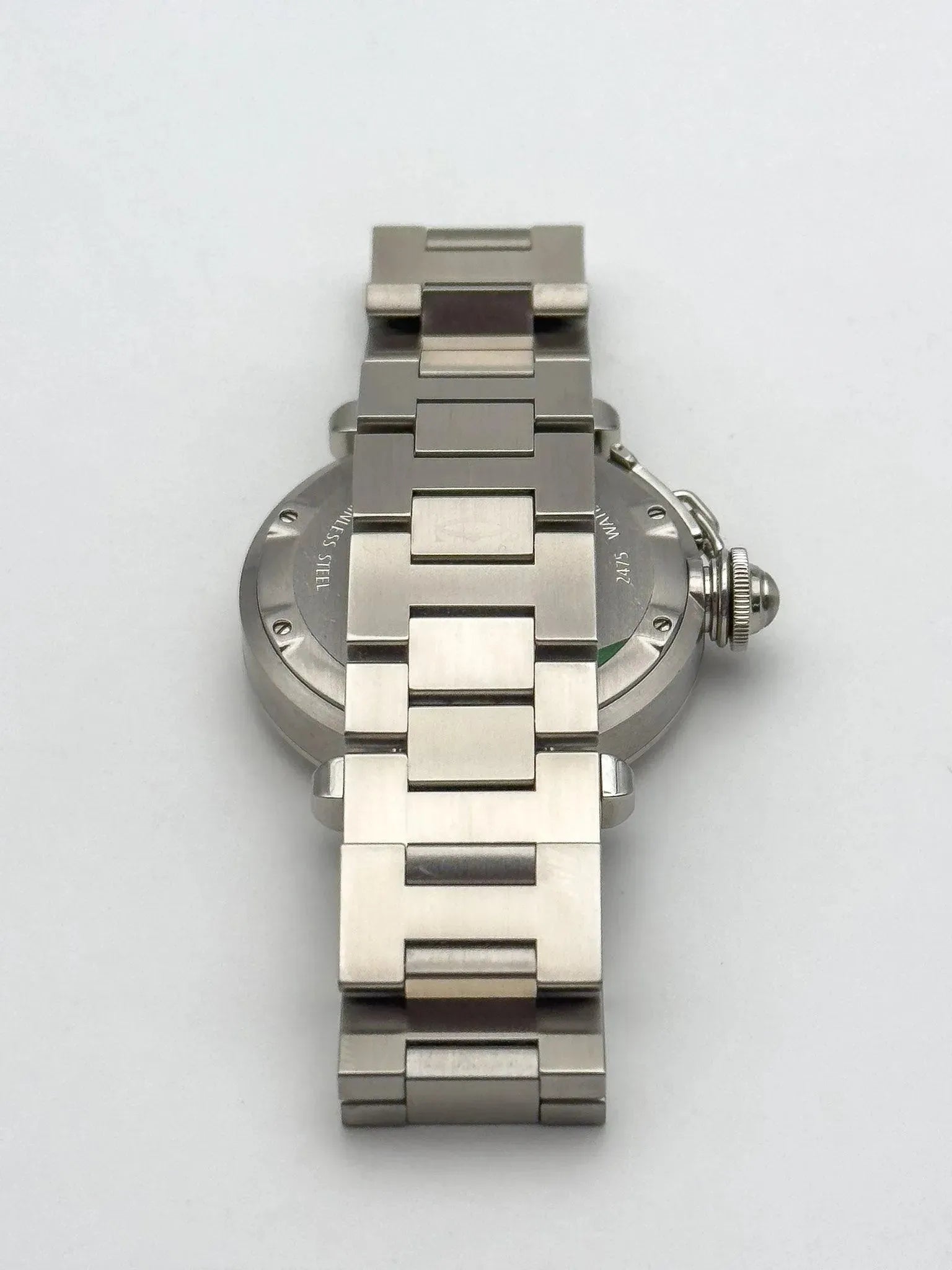 Cartier - Pasha Grande Date Bleu - full set - 2000s - Atelier Victor - Vintage Shop