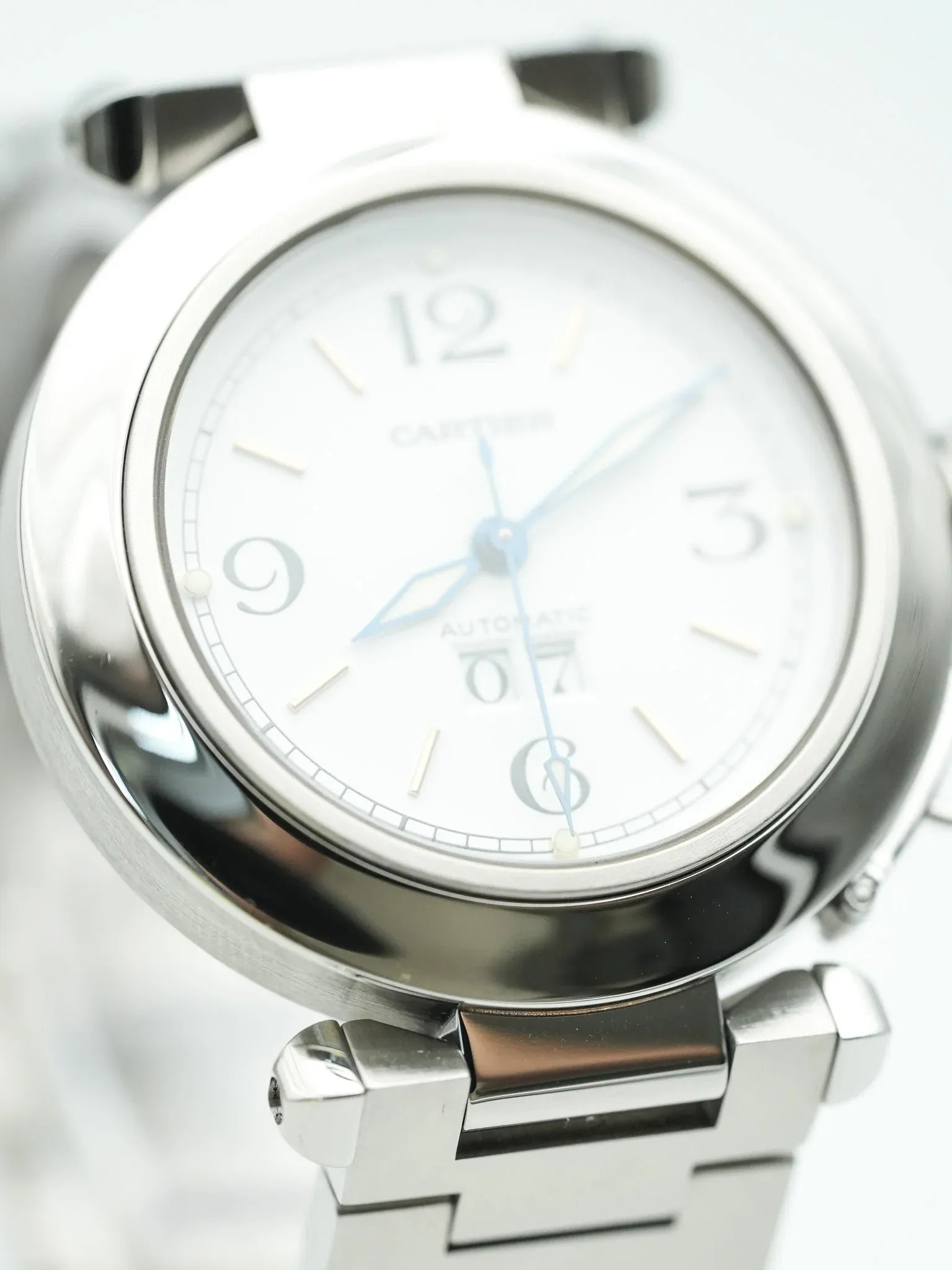 Cartier - Pasha Grande Date Cadran Blanc - 2000s - Atelier Victor