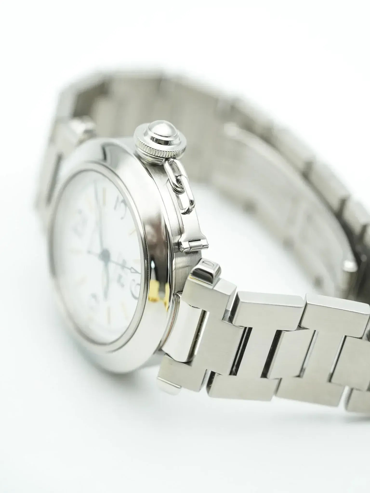 Cartier - Pasha Grande Date Cadran Blanc - 2000s - Atelier Victor
