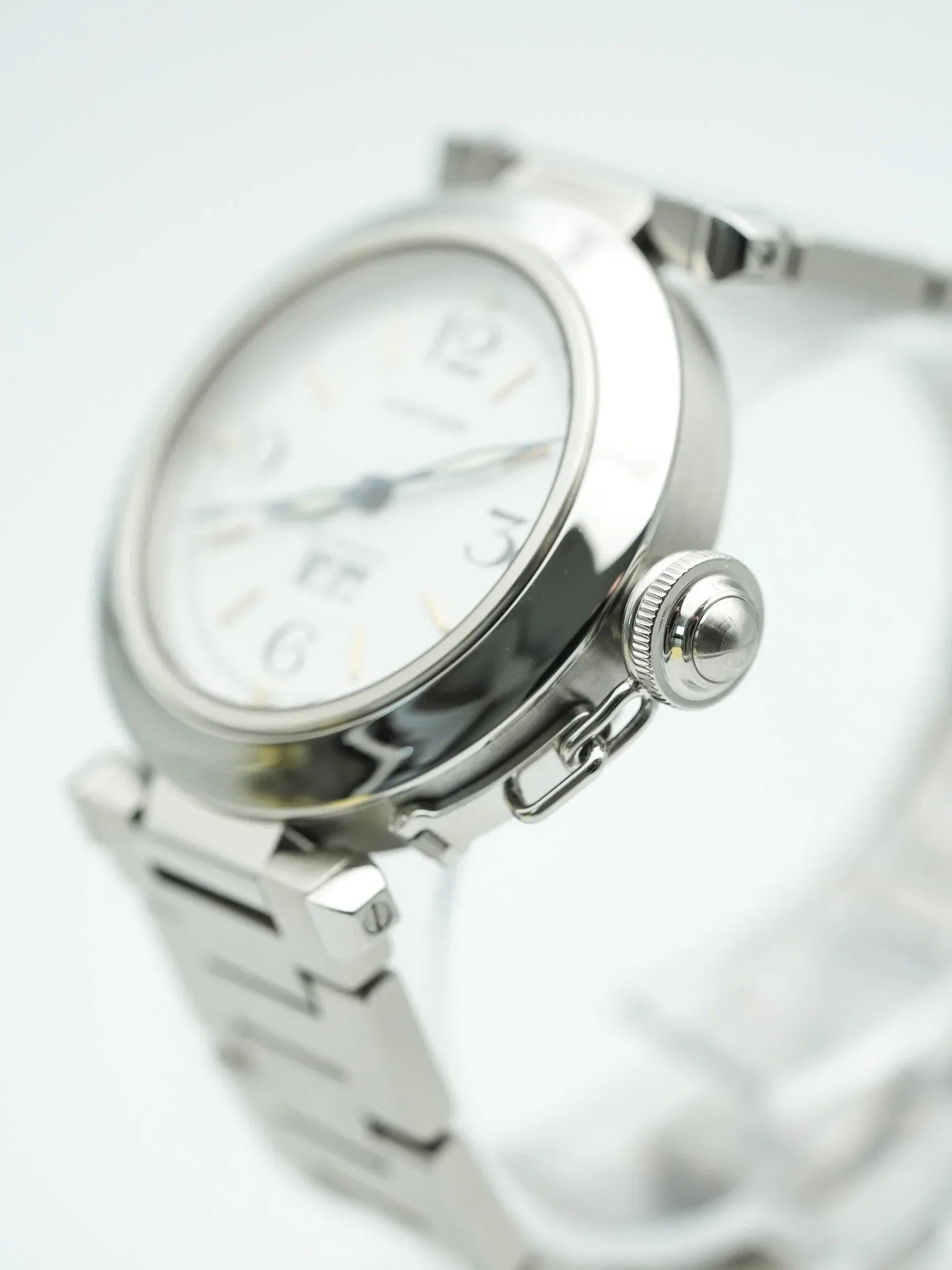 Cartier - Pasha Grande Date Cadran Blanc - 2000s - Atelier Victor