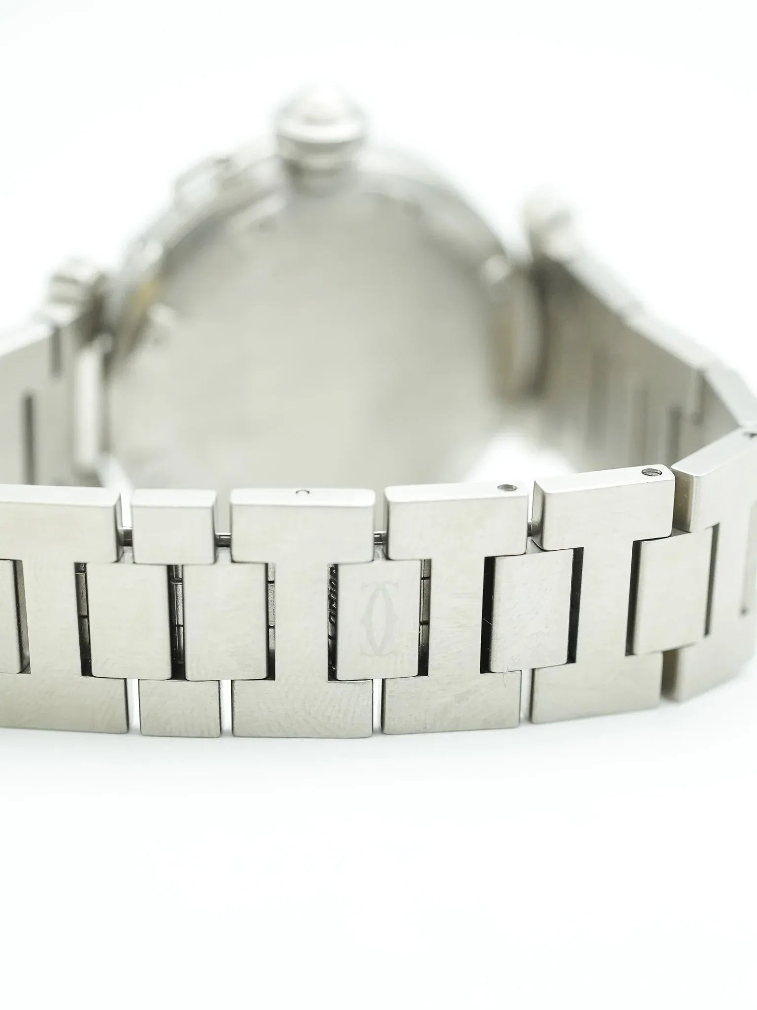 Cartier - Pasha Grande Date Cadran Blanc - 2000s - Atelier Victor - Vintage Shop