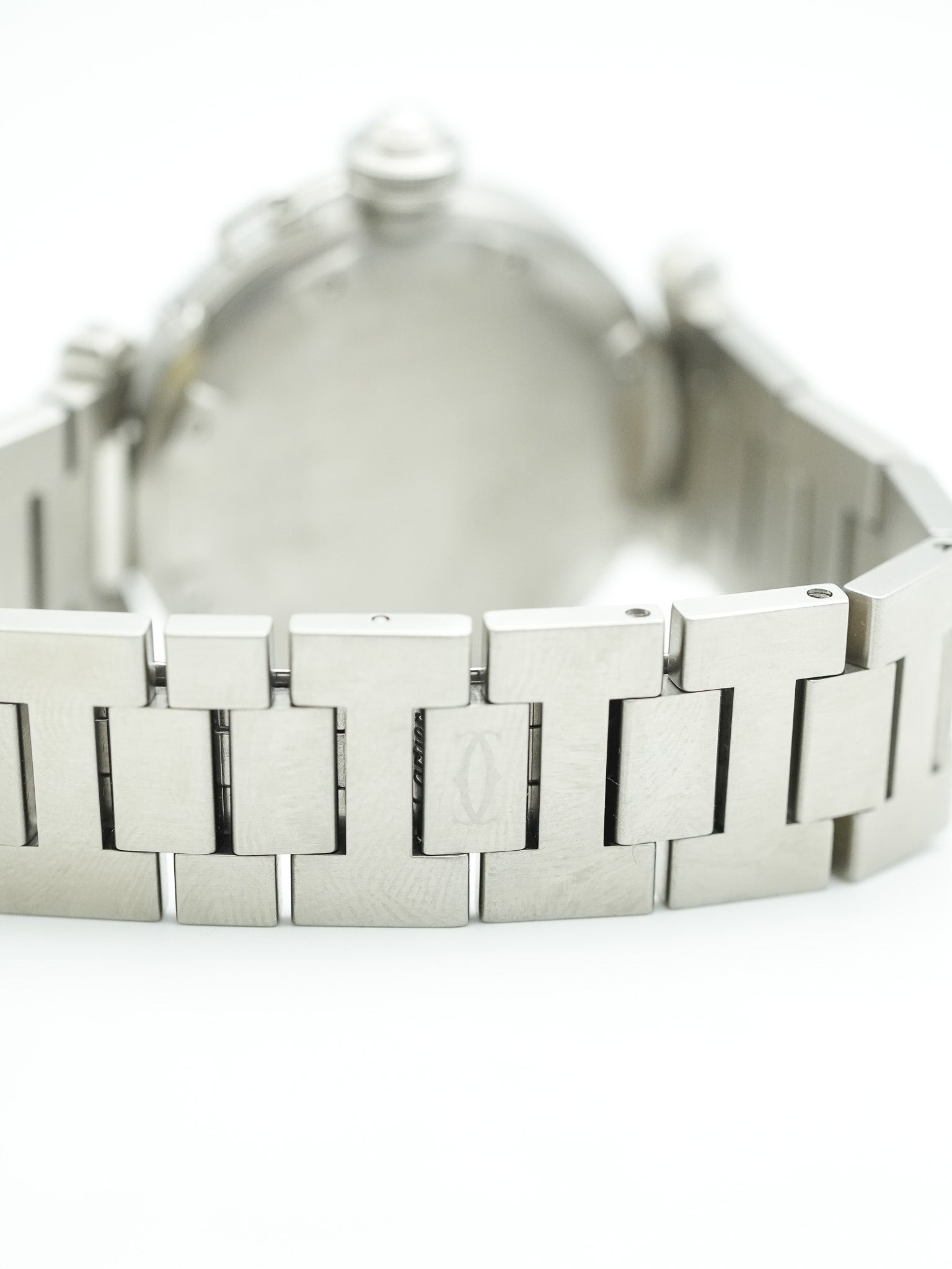 Cartier - Pasha Grande Date Cadran Blanc - 2000s - Atelier Victor - Vintage Shop