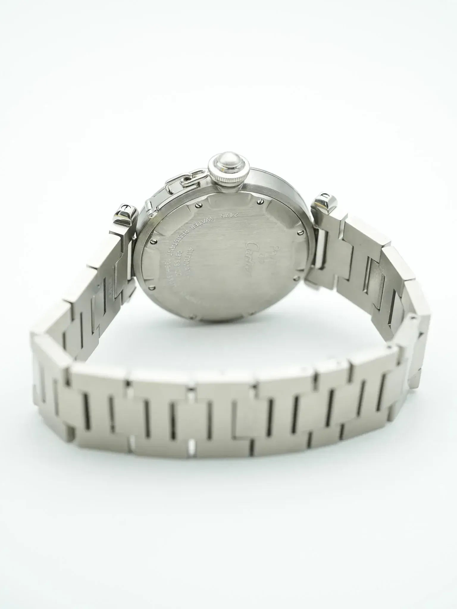 Cartier - Pasha Grande Date Cadran Bleu - 2000s - Atelier Victor