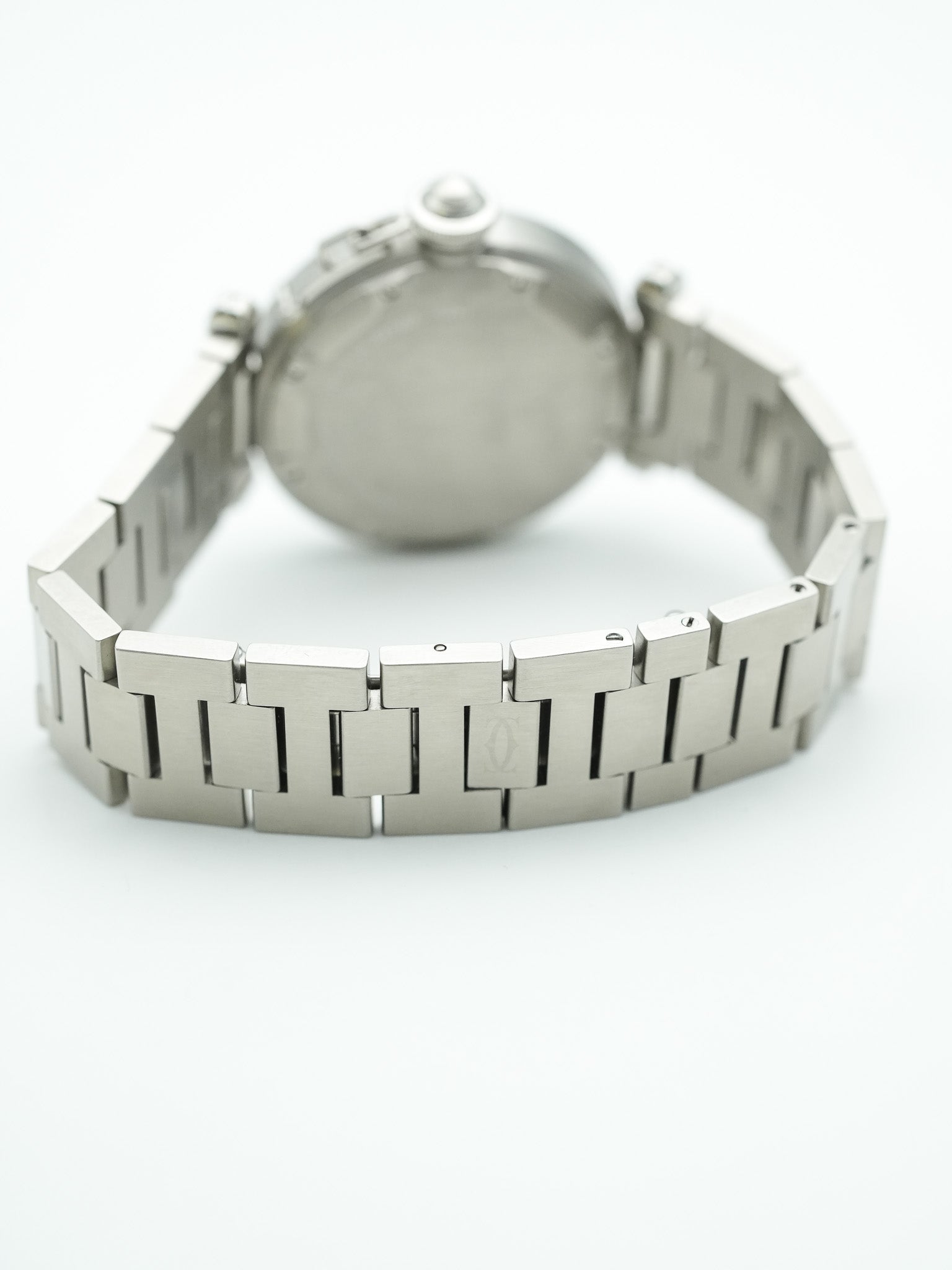 Cartier - Pasha Grande Date Cadran Bleu - 2000s - Atelier Victor - Vintage Shop