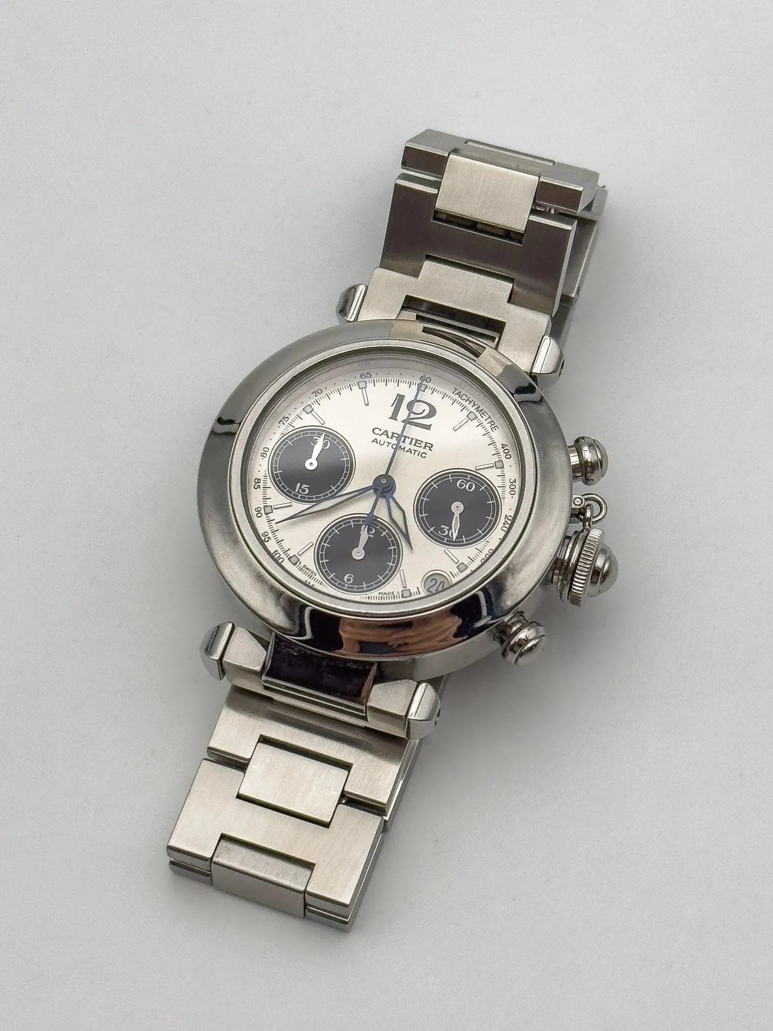 Cartier - Pasha Panda Chronographe - 2000s - Atelier Victor Paris - Vintage Watch Shop Dubai