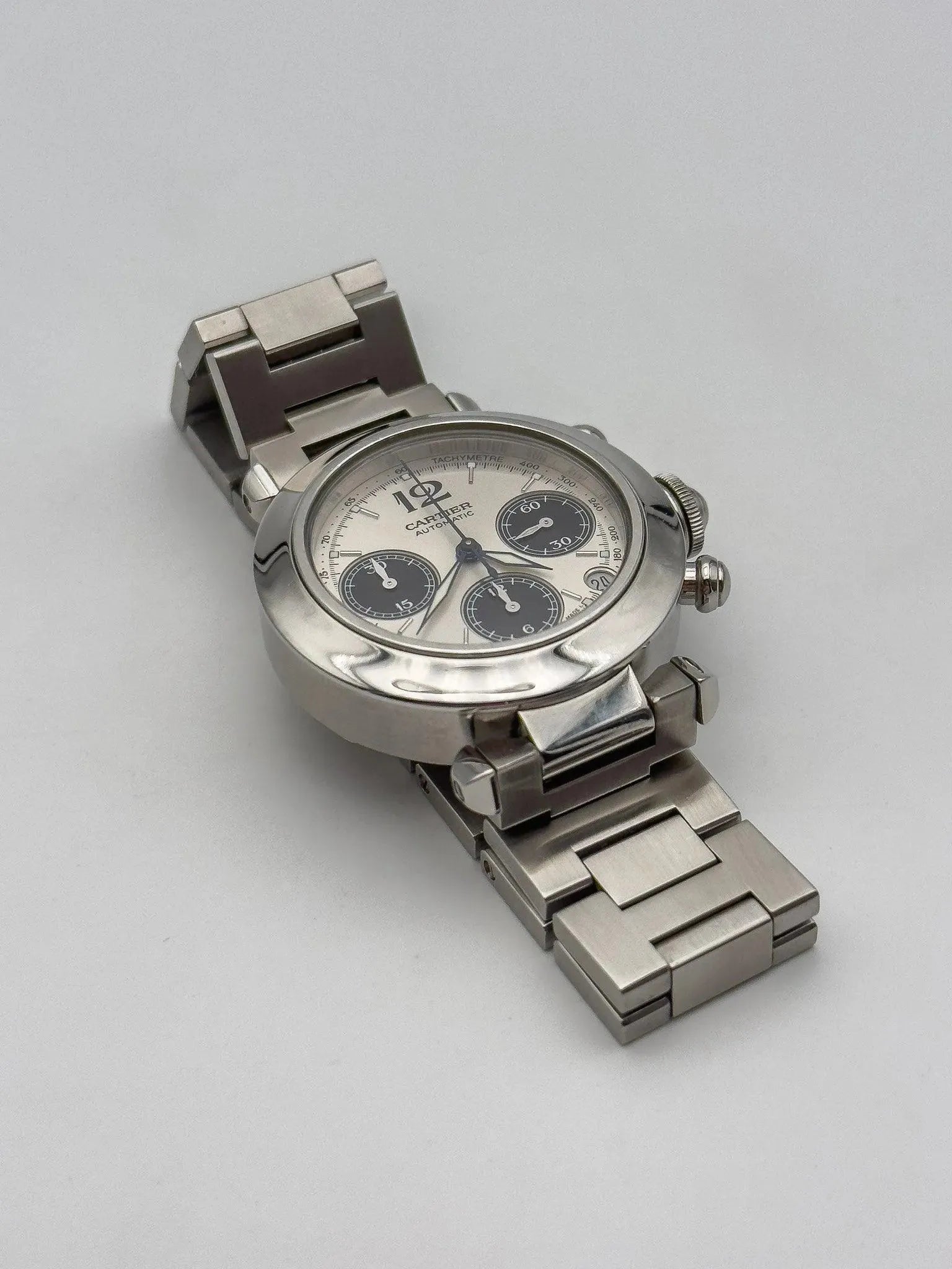 Cartier - Pasha Panda Chronographe - 2000s - Atelier Victor Paris - Vintage Watch Shop Dubai