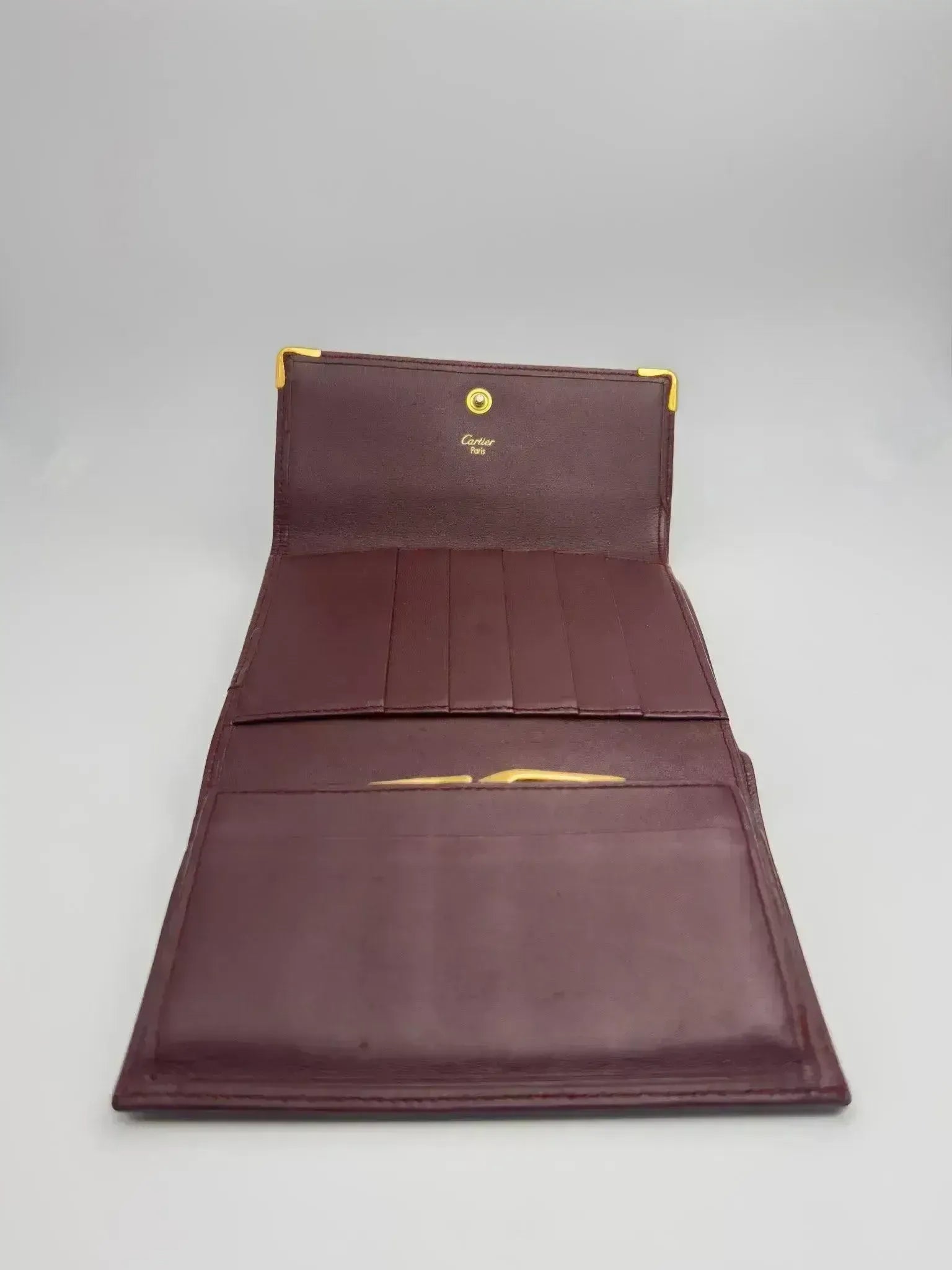 Cartier - Portefeuille cuir vintage large - Atelier Victor