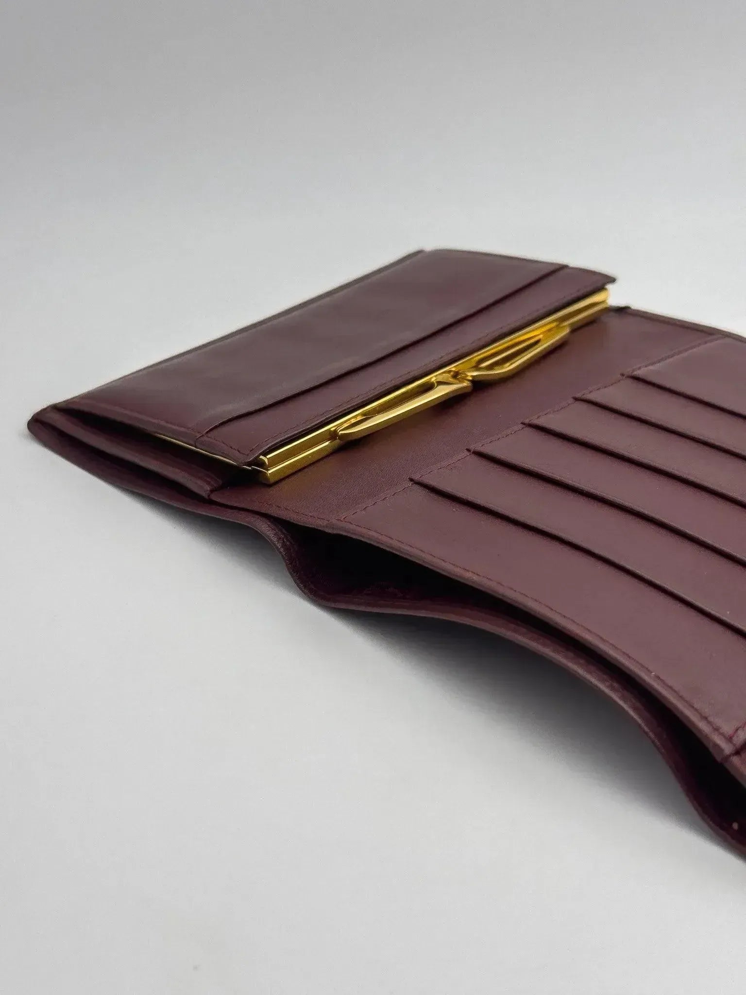 Cartier - Portefeuille cuir vintage large - Atelier Victor