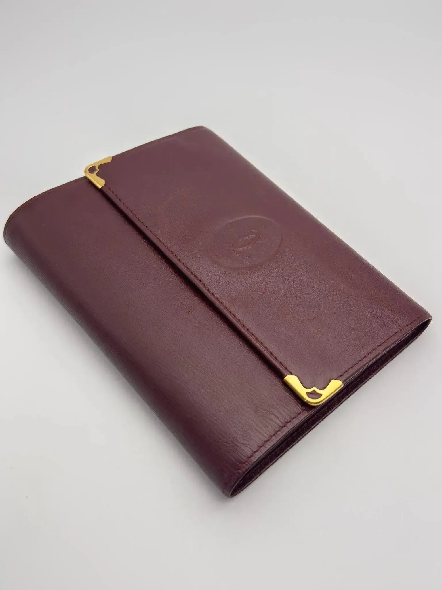 Cartier - Portefeuille cuir vintage large - Atelier Victor