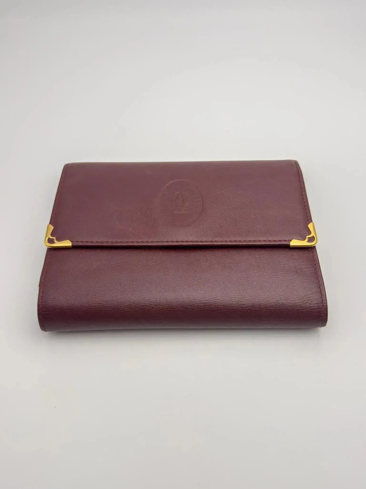 Cartier - Portefeuille cuir vintage large - Atelier Victor