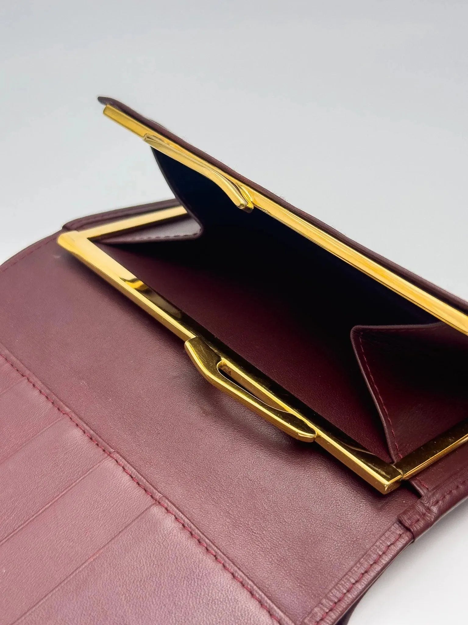 Cartier - Portefeuille cuir vintage large - Atelier Victor - Vintage Shop