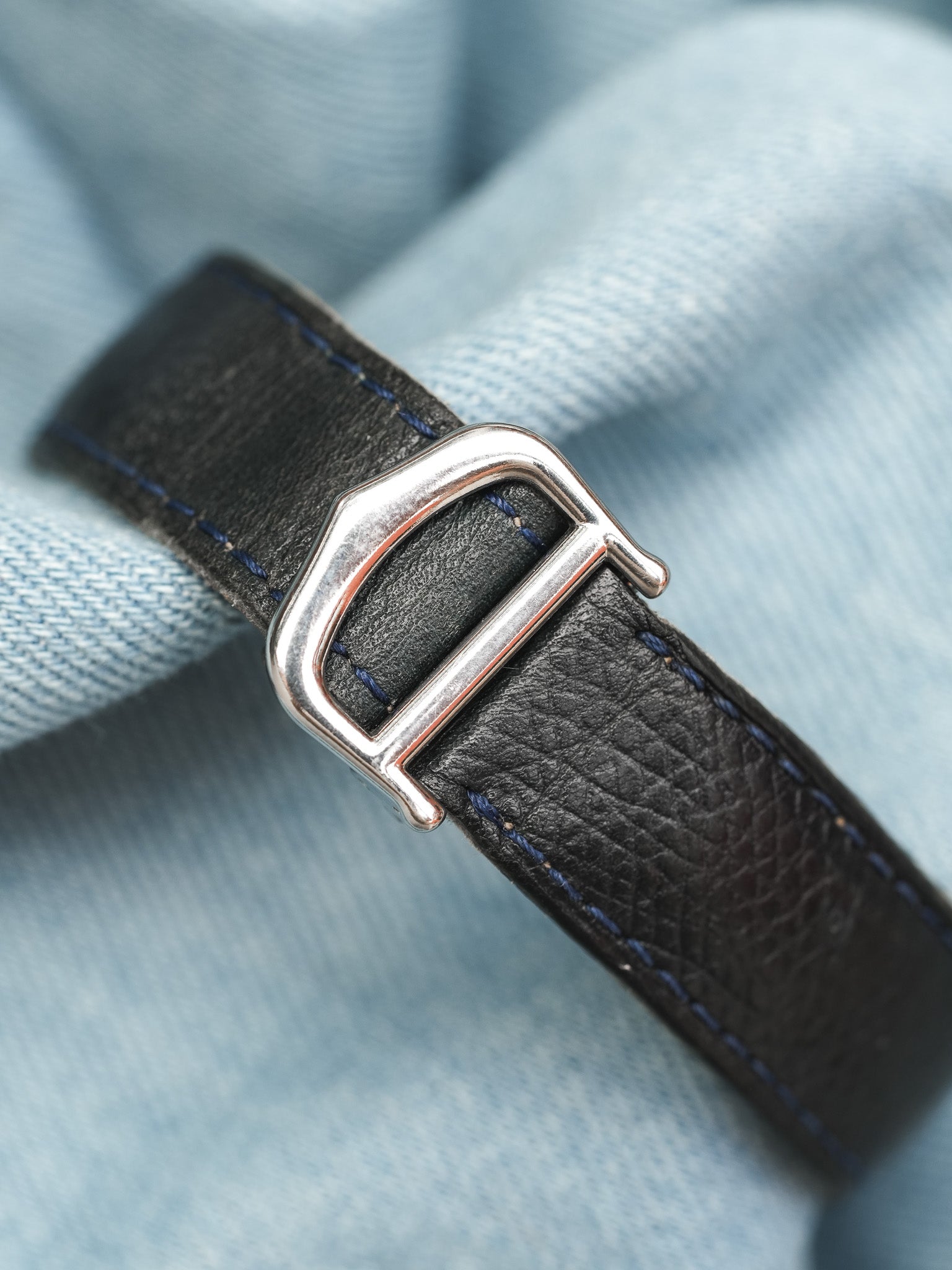 Cartier - Ronde acier 33mm - 2010s - Atelier Victor - Vintage Shop