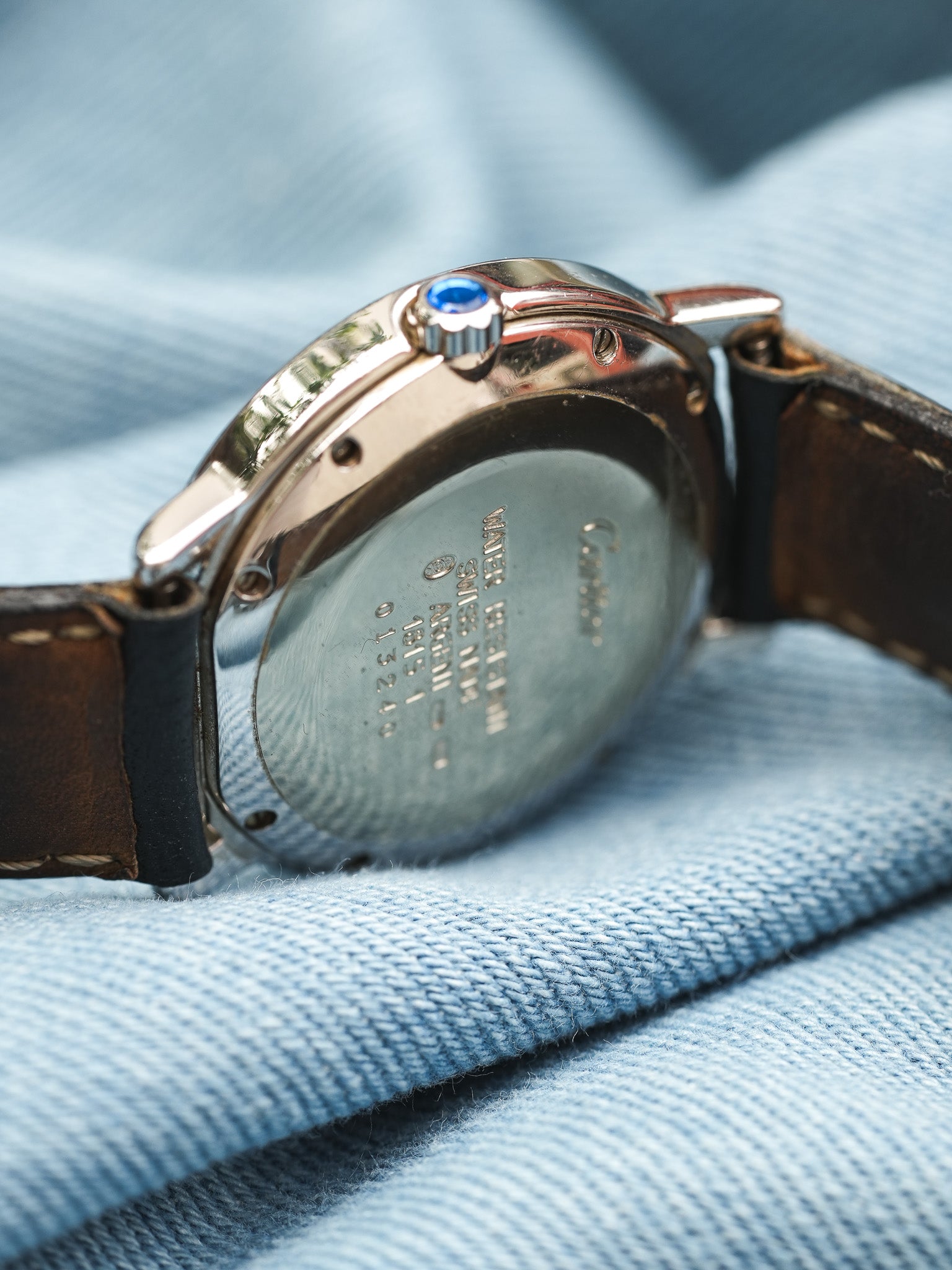 Cartier - Ronde acier 33mm - 2010s - Atelier Victor - Vintage Shop