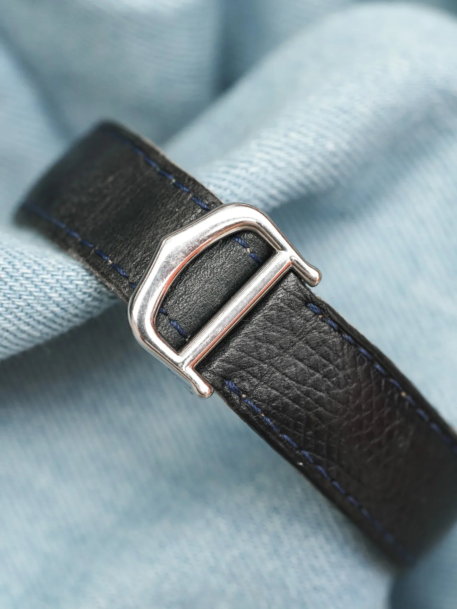 Cartier - Ronde acier 33mm - 2010s - Atelier Victor - Vintage Shop