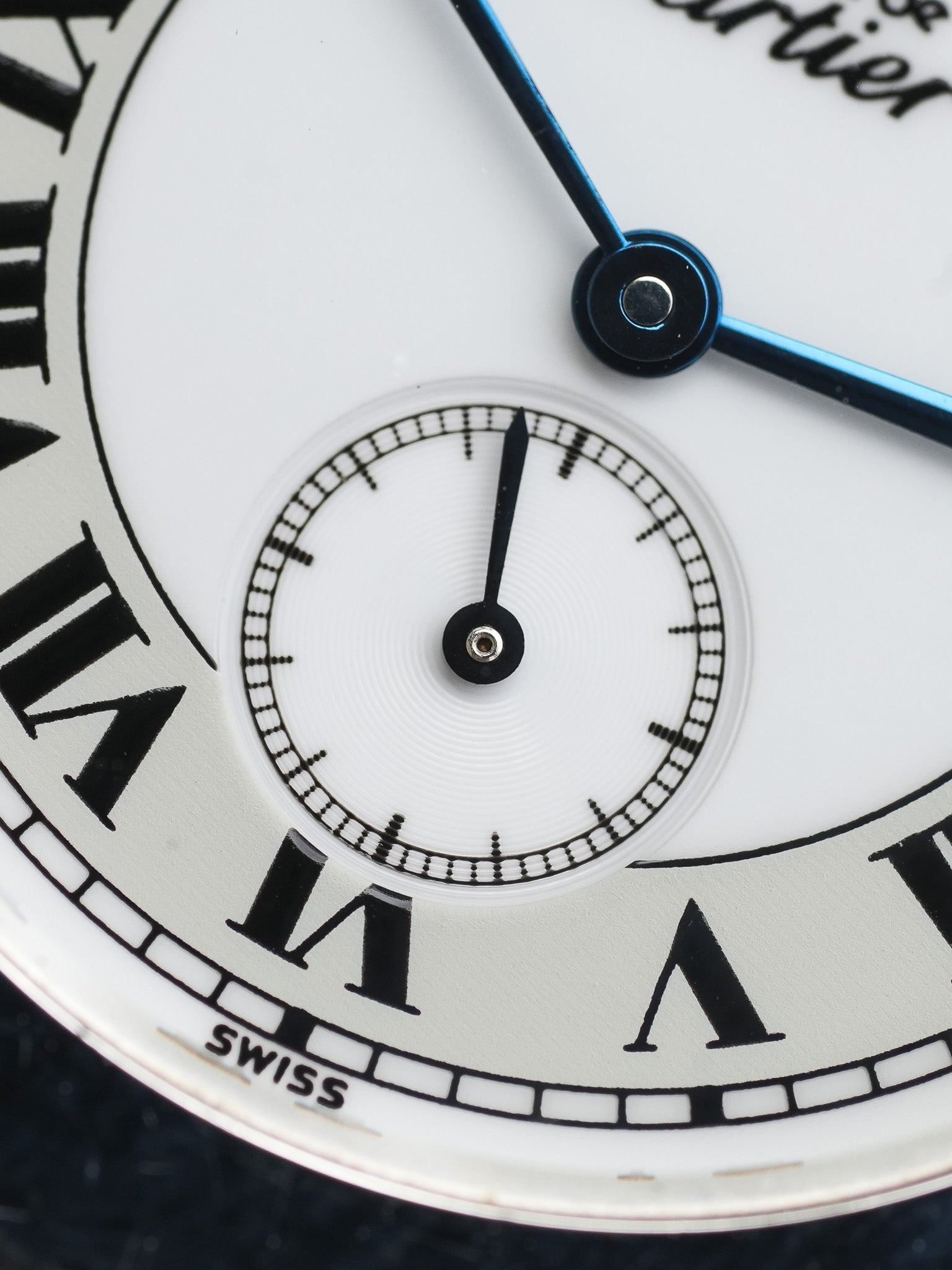 Cartier - Ronde acier 33mm - 2010s - Atelier Victor - Vintage Shop