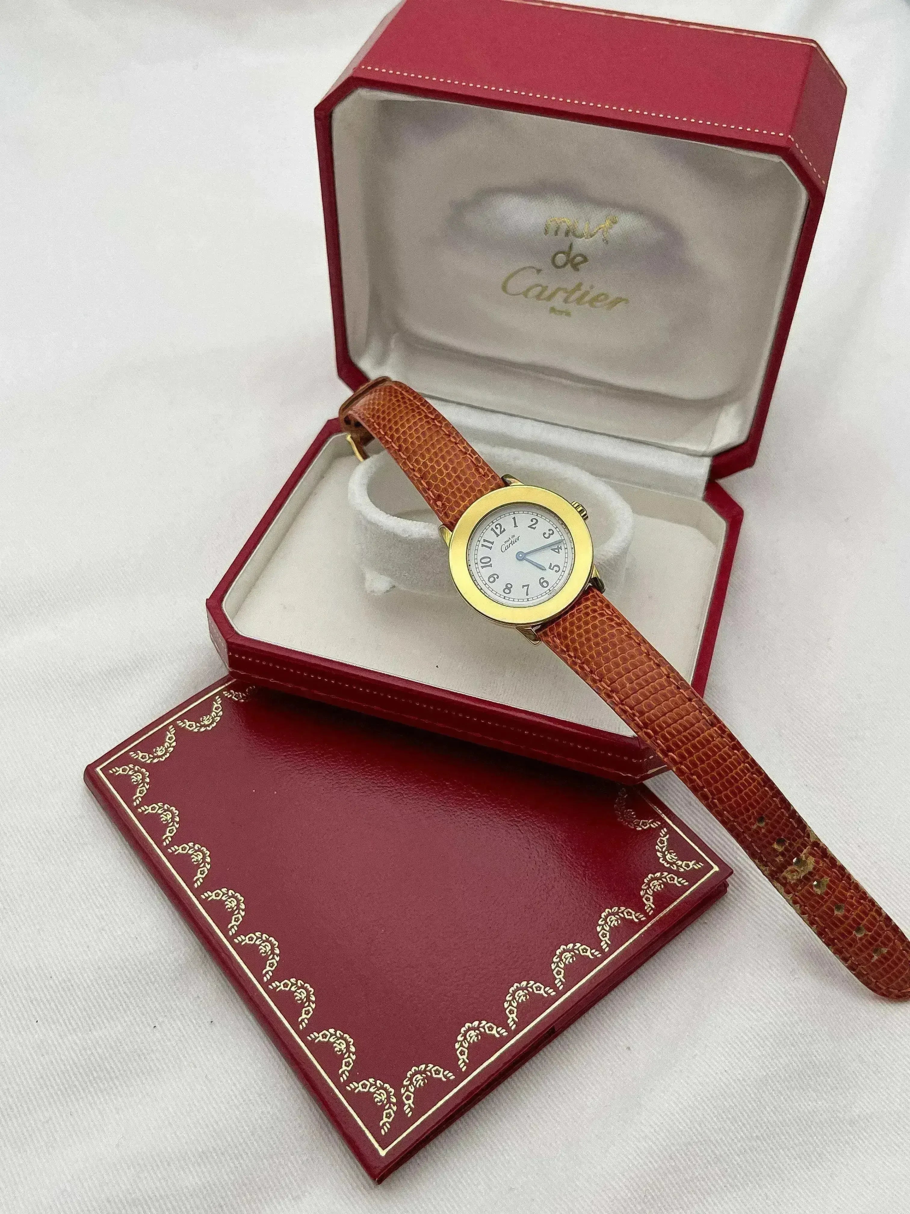 Cartier - Ronde Must Vermeil - full set - 1990s - Atelier Victor