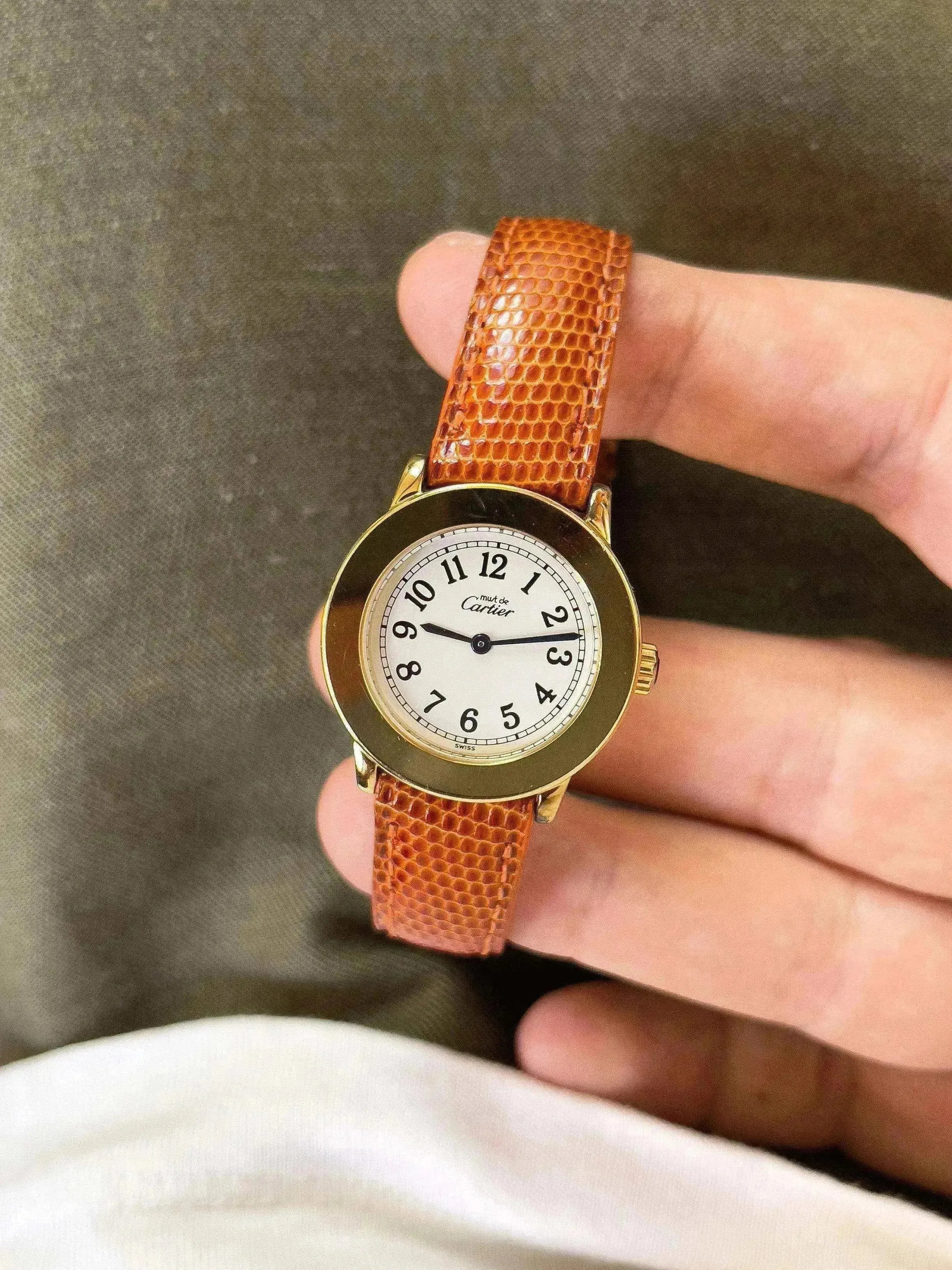 Cartier - Ronde Must Vermeil - full set - 1990s - Atelier Victor