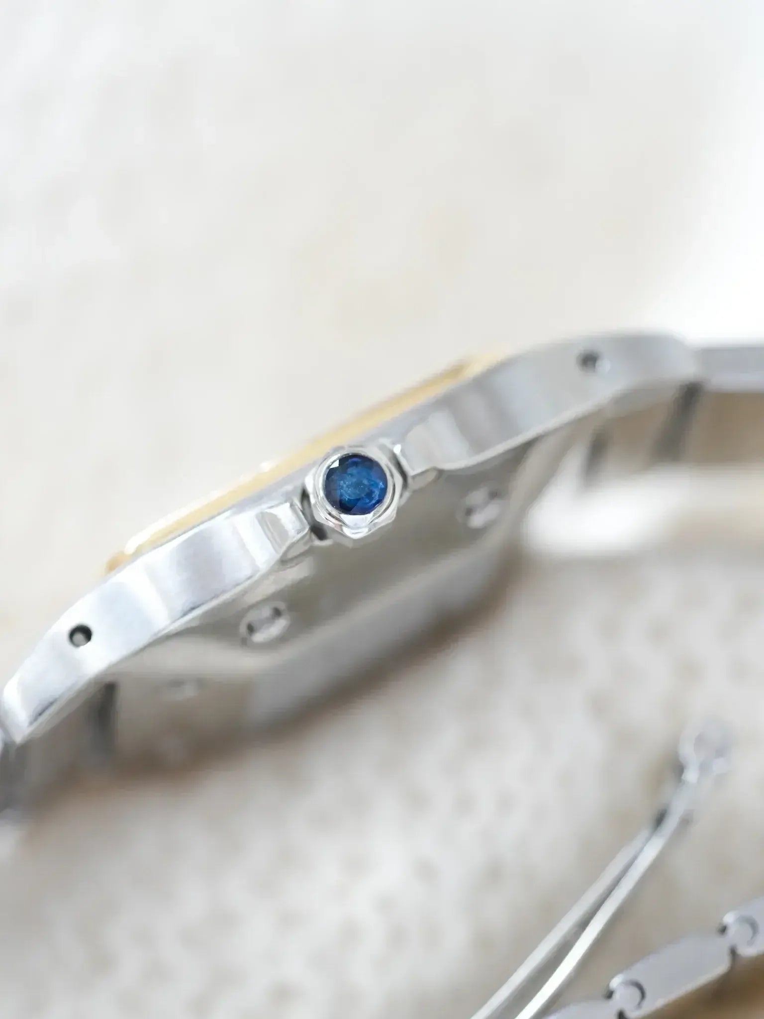 Cartier - Santos 2961 Acier Or Magnifique état - 1980s - Atelier Victor