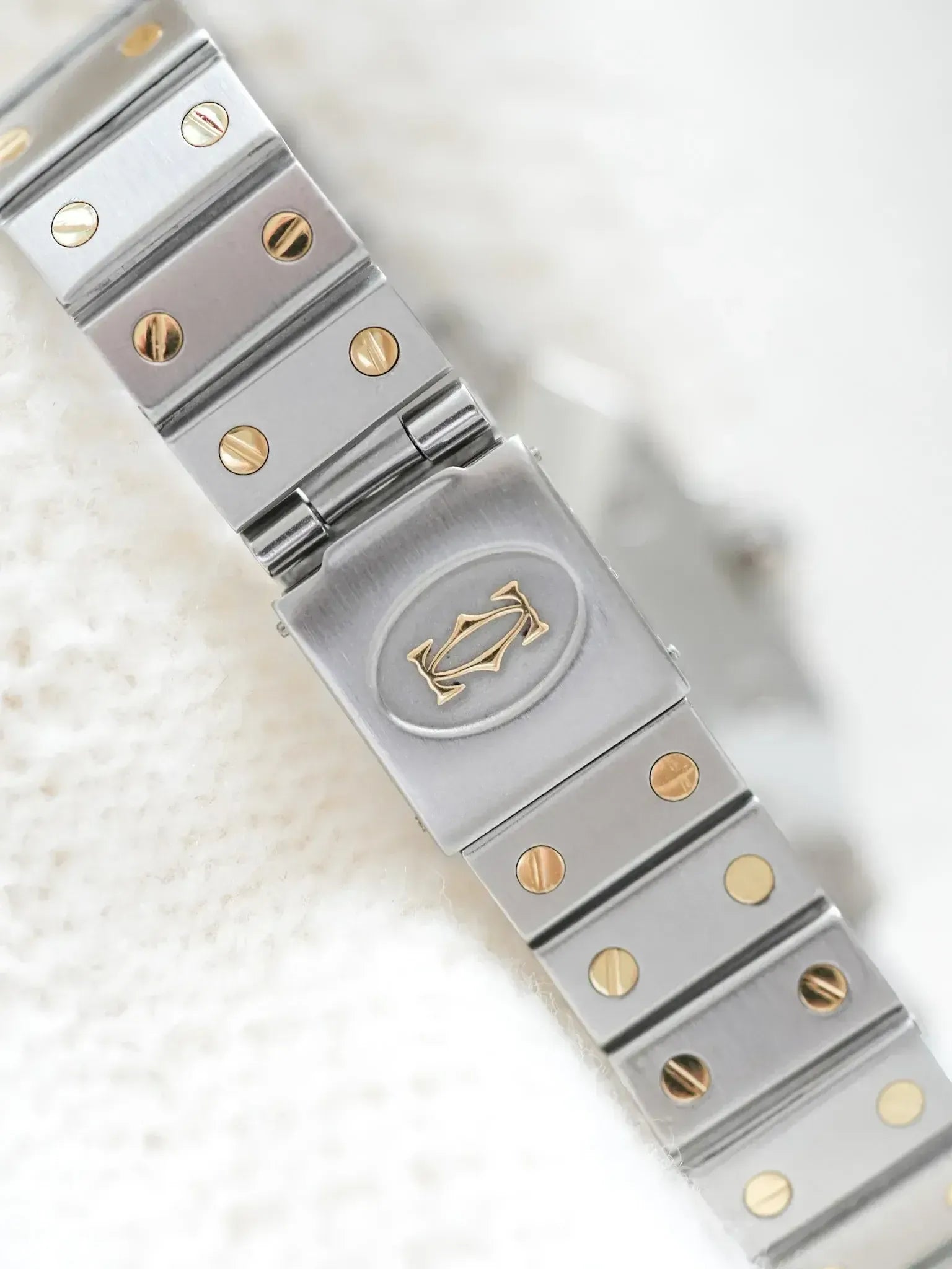 Cartier - Santos 2961 Acier Or Magnifique état - 1980s - Atelier Victor