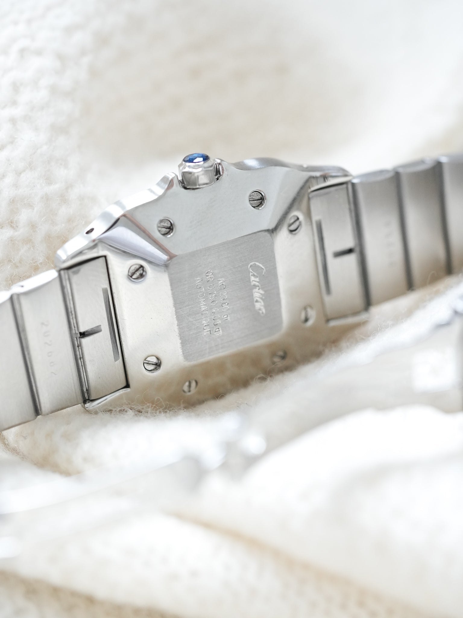 Cartier - Santos 2961 Acier Or Magnifique état - 1980s - Atelier Victor - Vintage Shop